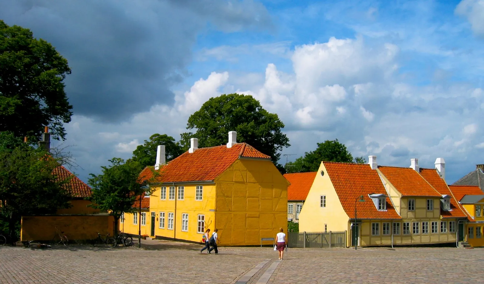 Photo showing: Old town in Rosklide