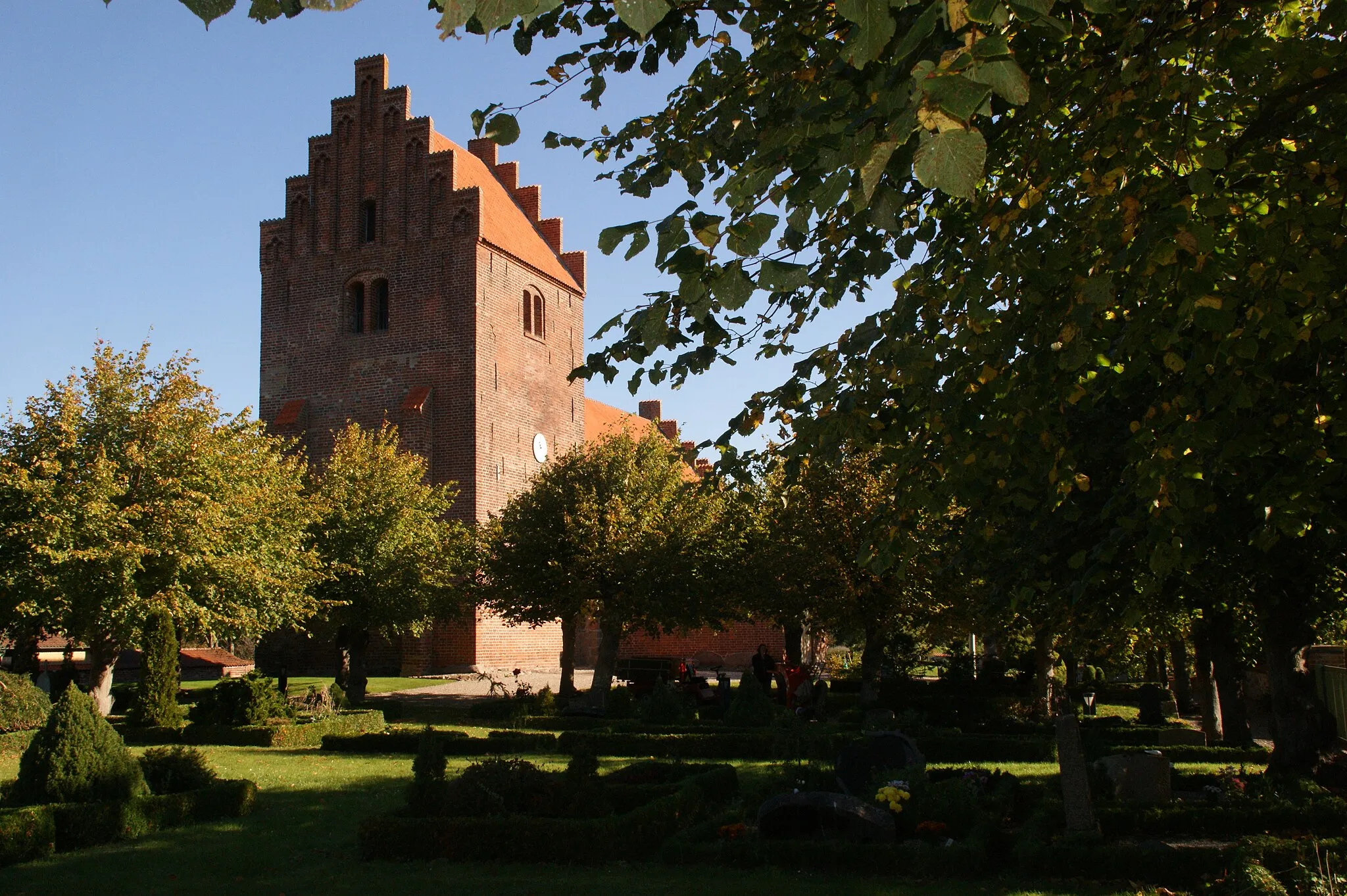 Photo showing: Hojby Church, Denmark