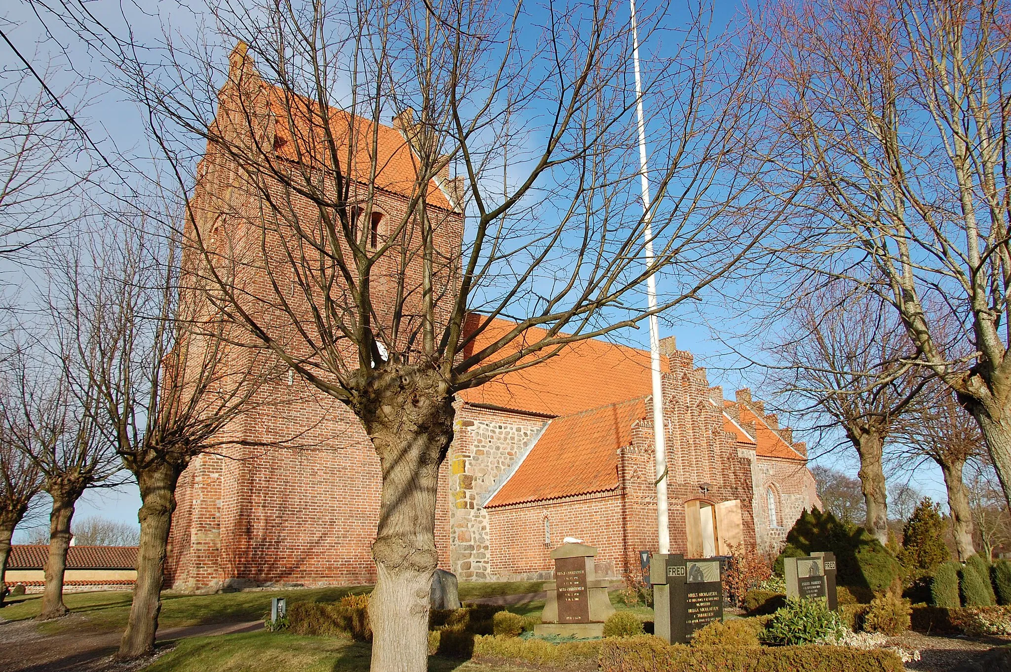 Photo showing: Kirche von Hojby