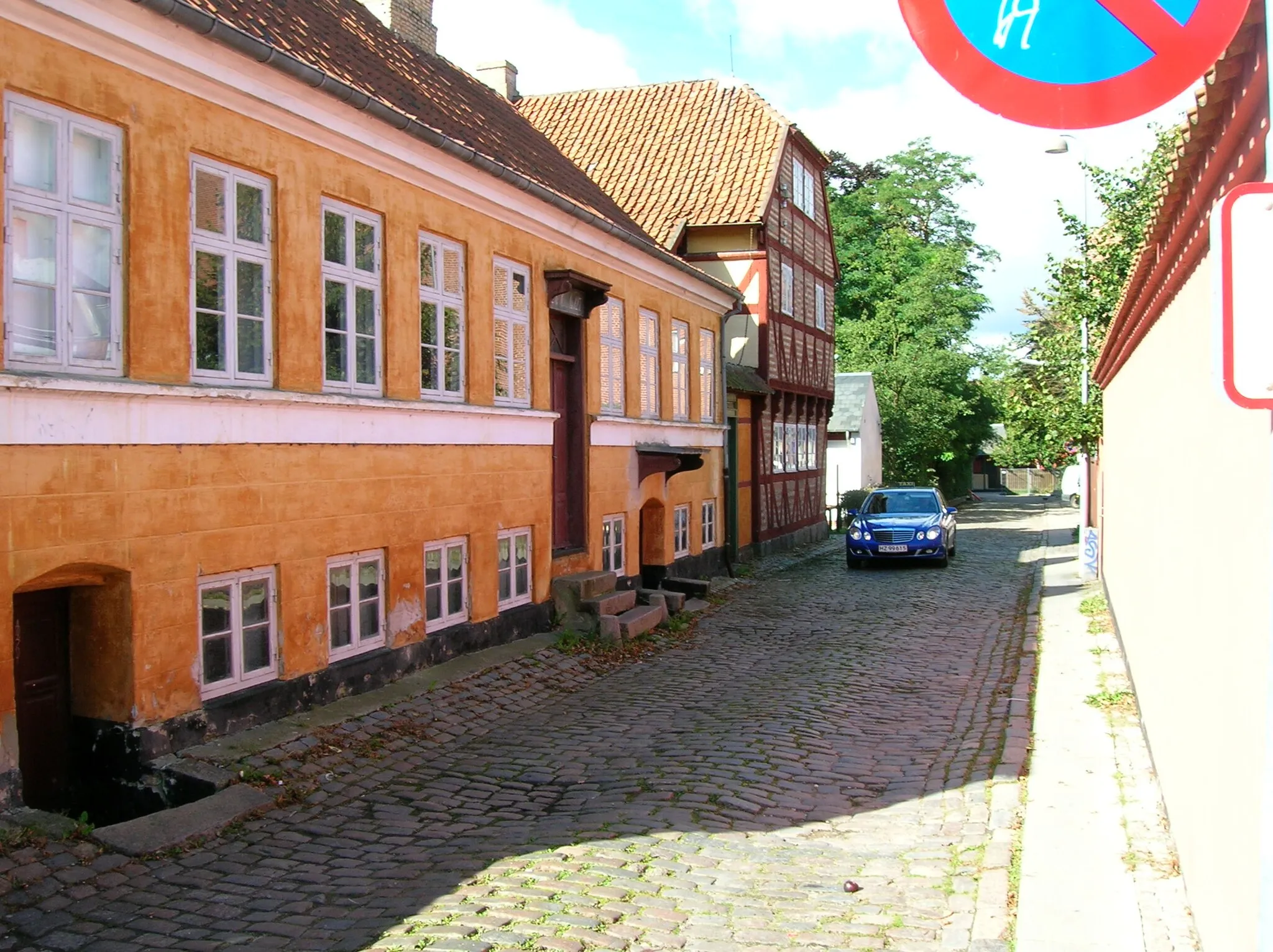 Photo showing: Bagstræde in en:Holbæk, Denmark