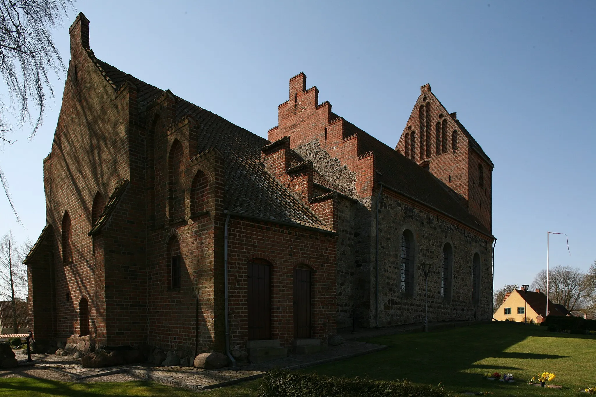 Photo showing: Eggeslevmagle church near Korsør, Denmark
