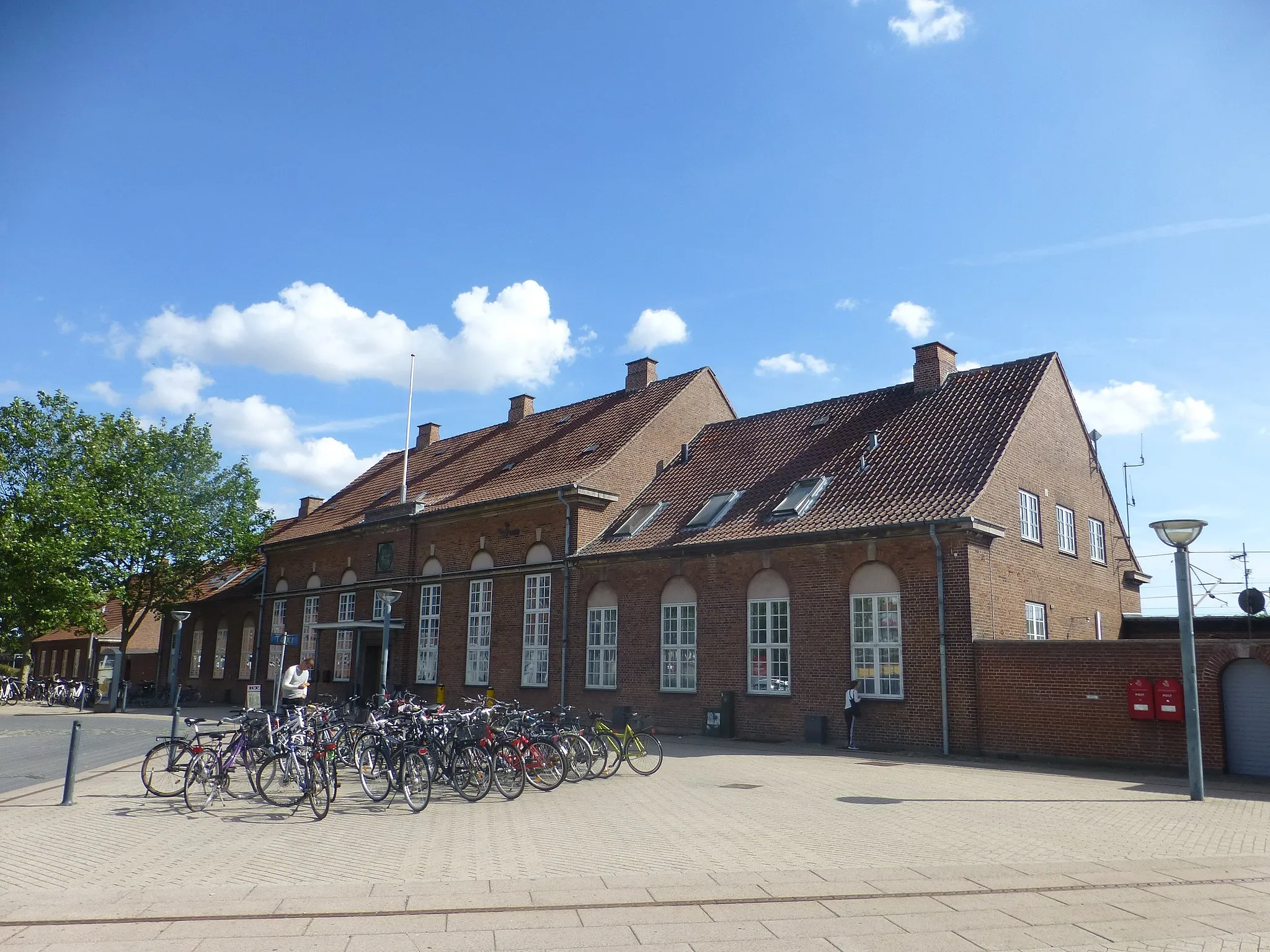 Photo showing: Ringsted Station on Vestbanen and Sydbanen in Denmark.