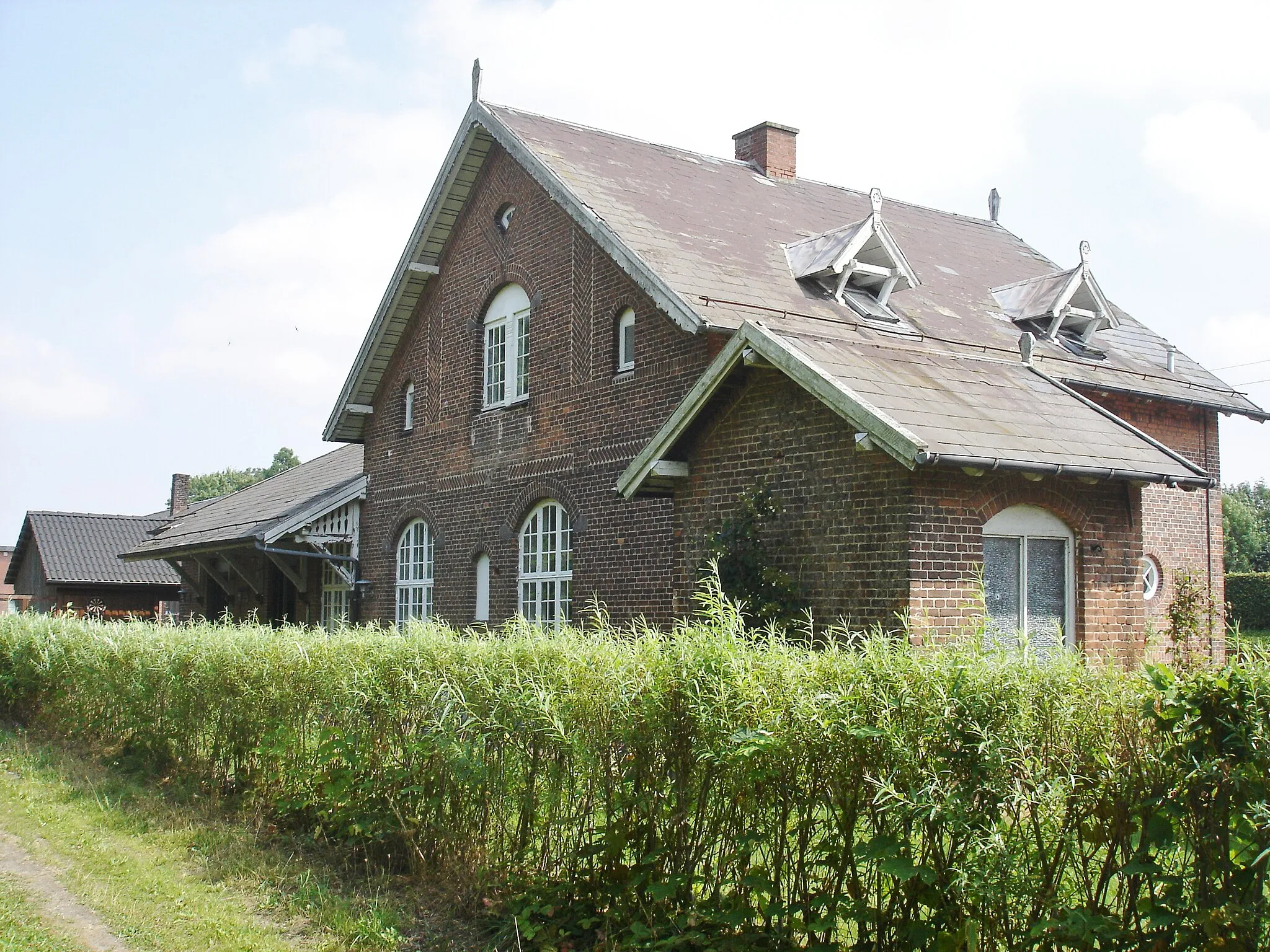 Photo showing: Jerslev Station fra sporsiden