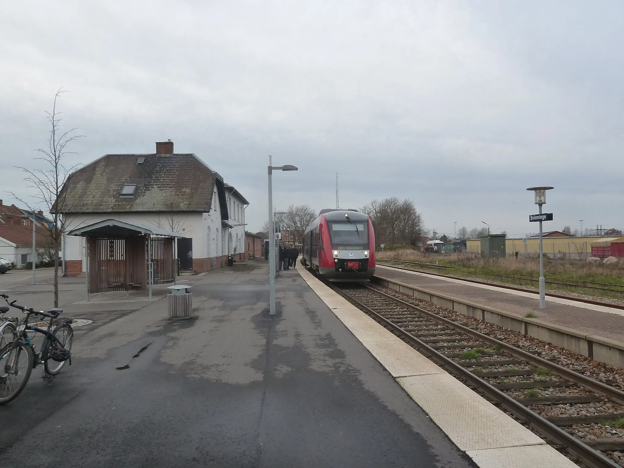 Photo showing: Svinninge Station on Odsherredsbanen in Denmark.