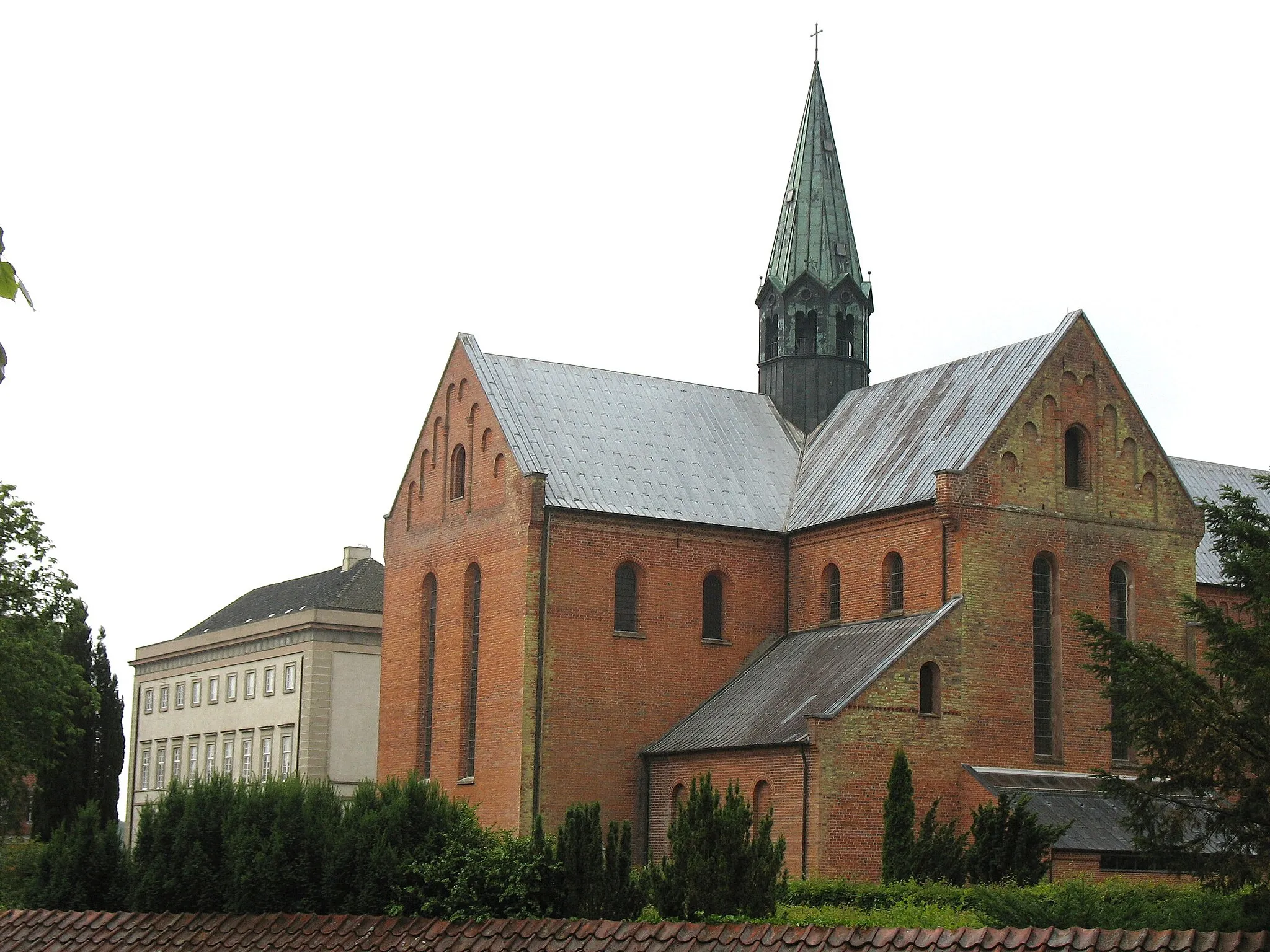 Photo showing: The monastery church "Sorø Klosterkirke" in the town "Sorø" located in West Zealand, east Denmark.