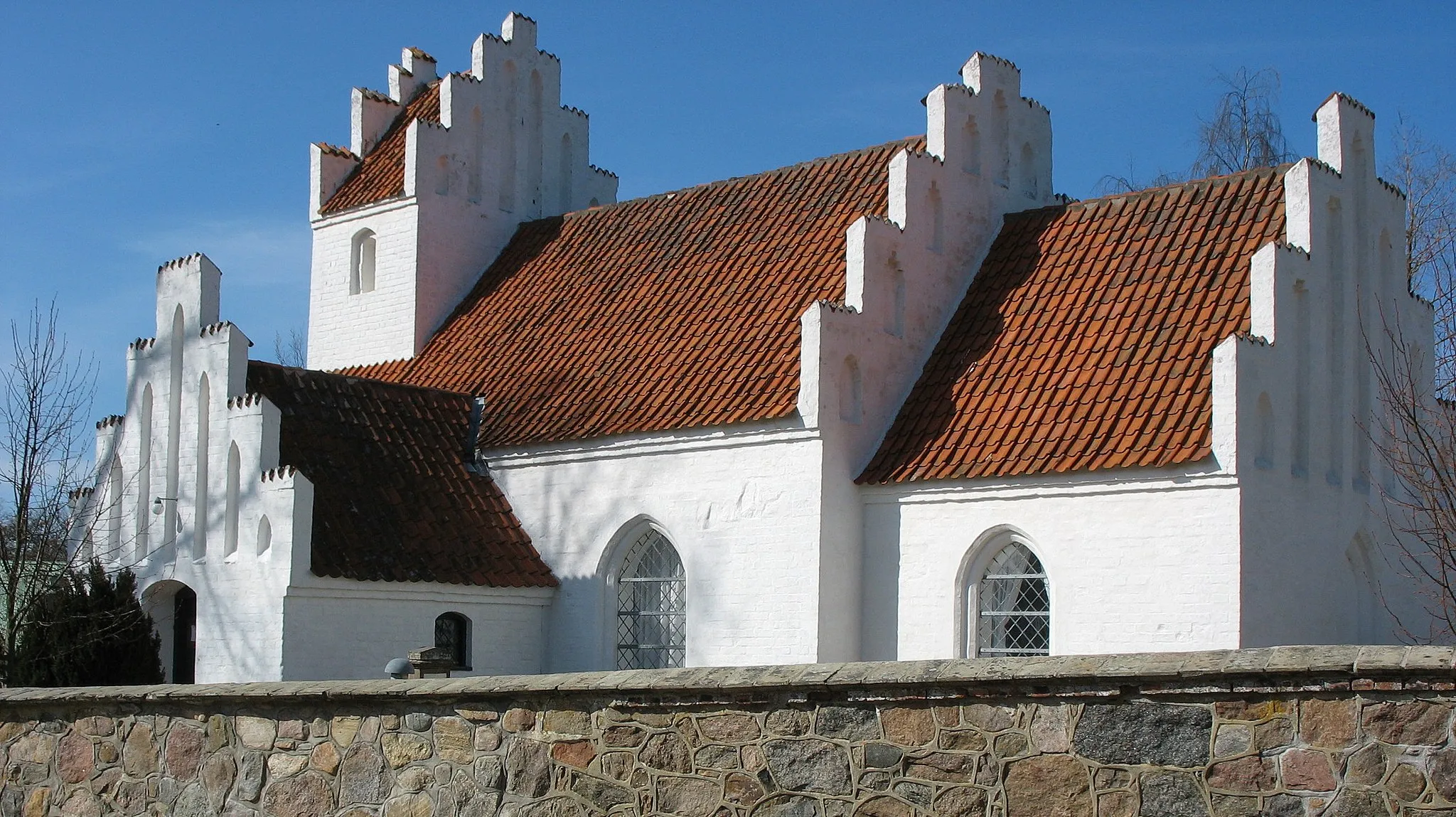Photo showing: Frydendal Kirke ved Mørkøv