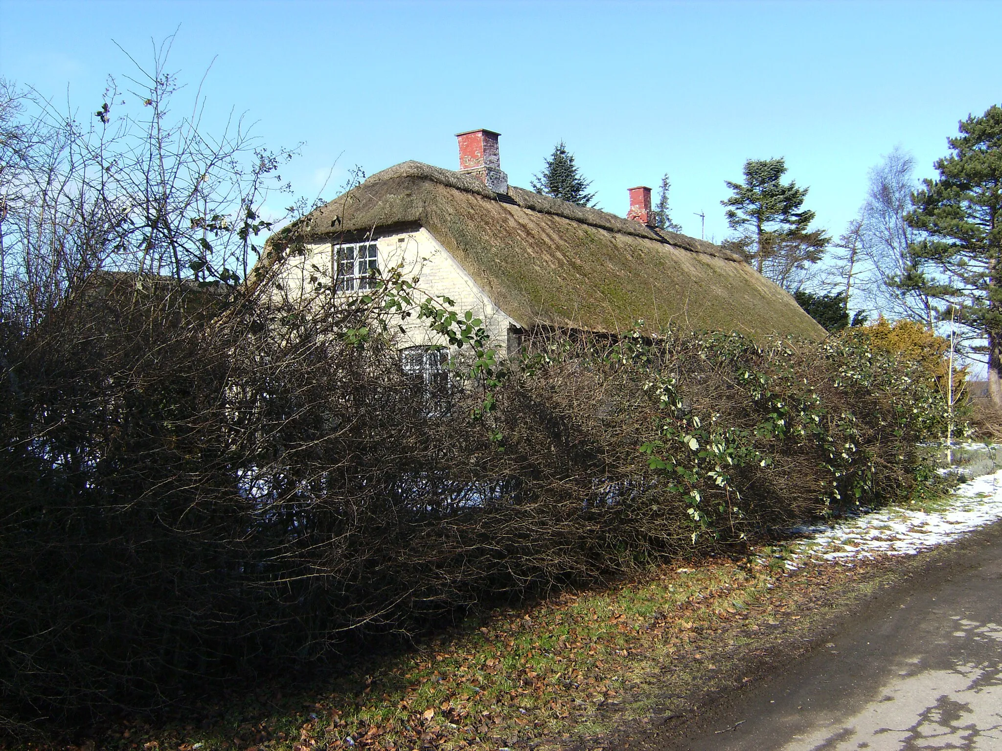Photo showing: Former school in Sløsse, Lolland, Denmark
