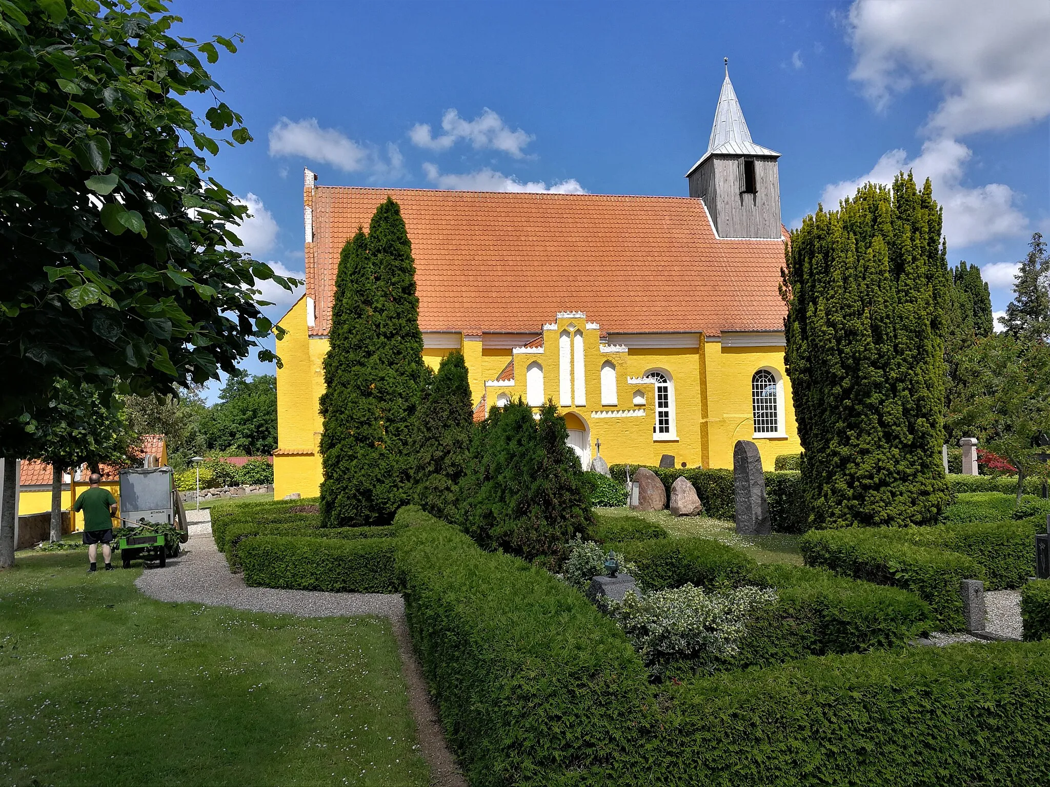 Photo showing: Vesterborg Church at Rosningevej 2 
4953 Vesterborg

Danmark