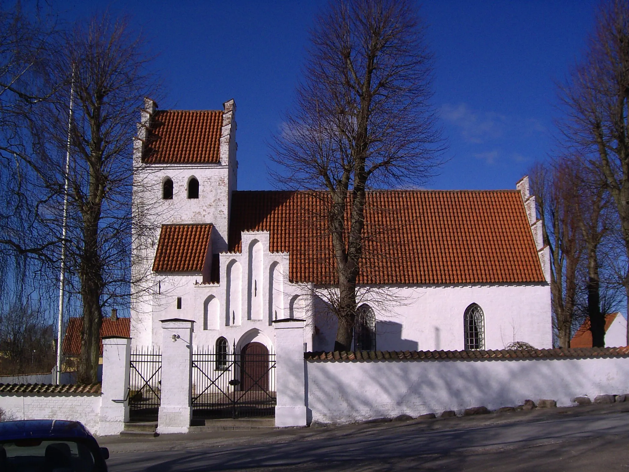Photo showing: Store Tårnby Church, Store Tårnby parish, Municipality of Stevns, Region Sealand, Denmark.