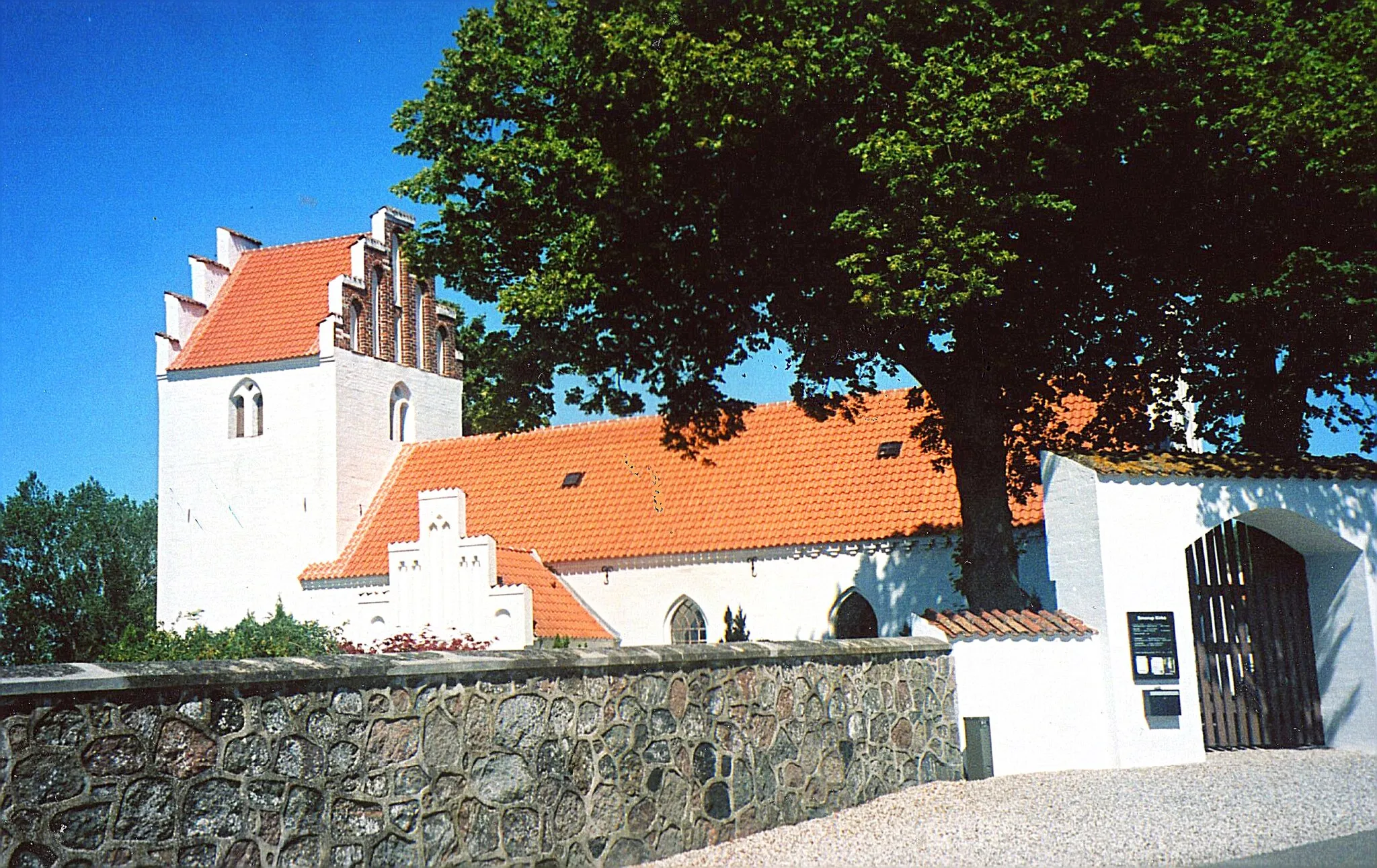 Photo showing: Smerup Kirke, Smerup, Faxe Kommune