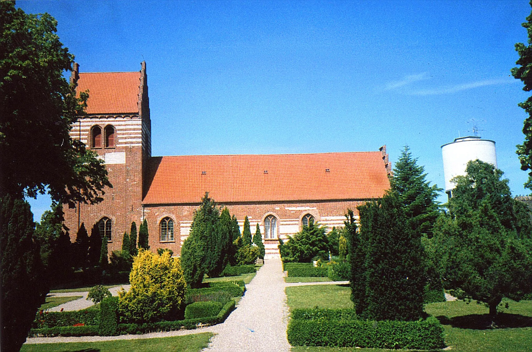 Photo showing: Faxe Kirke, Faxe, Faxe Kommune