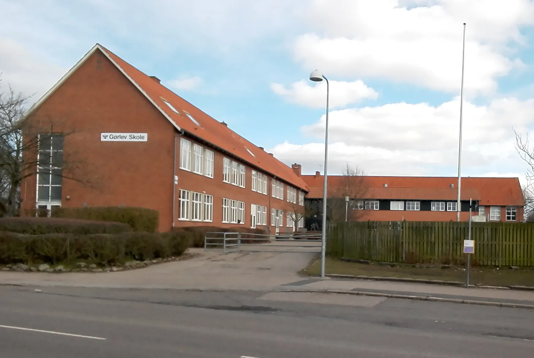 Photo showing: Gørlev Skole fra sydvest