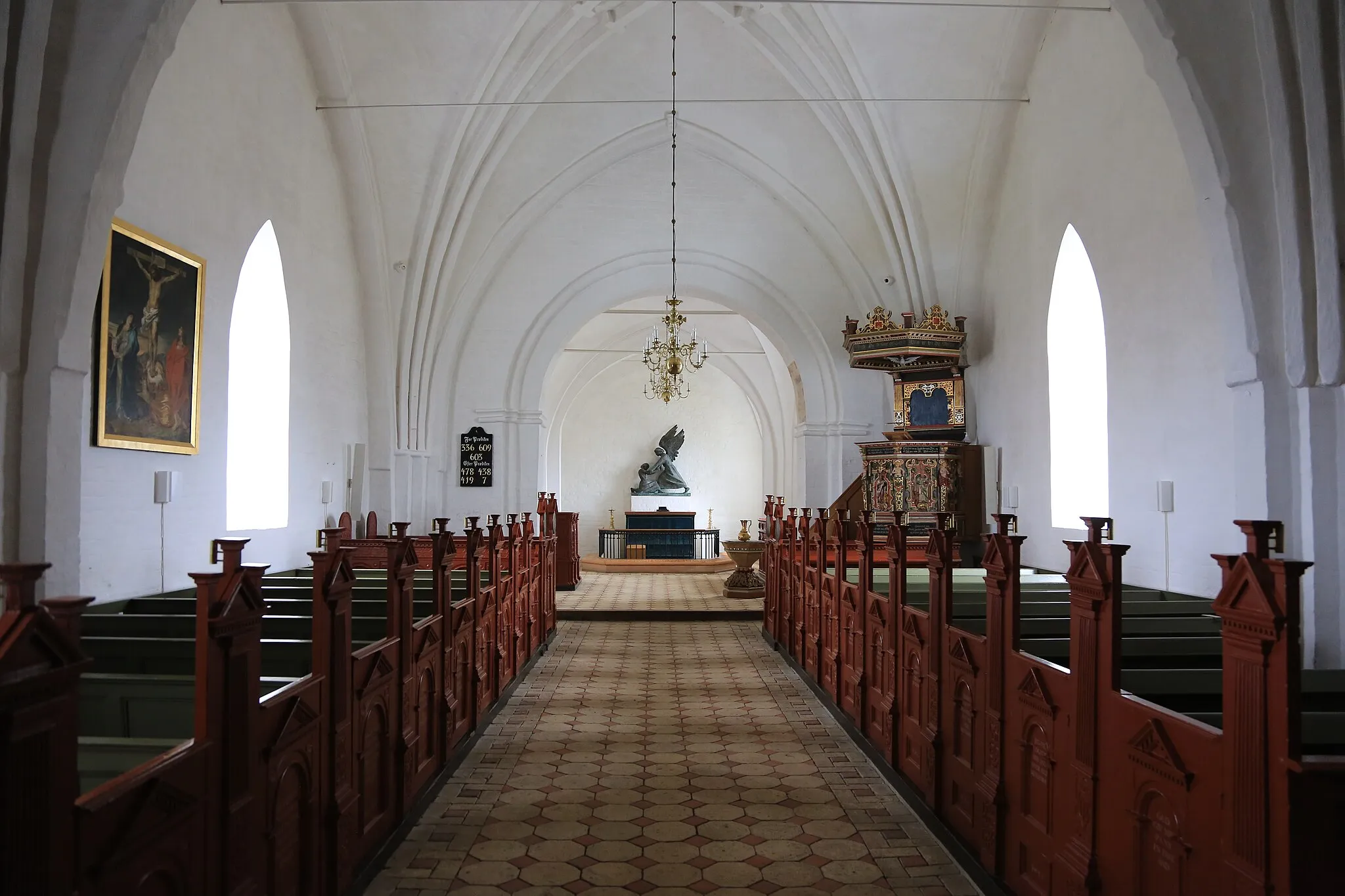 Photo showing: Fodby church, Næstved, Denmark