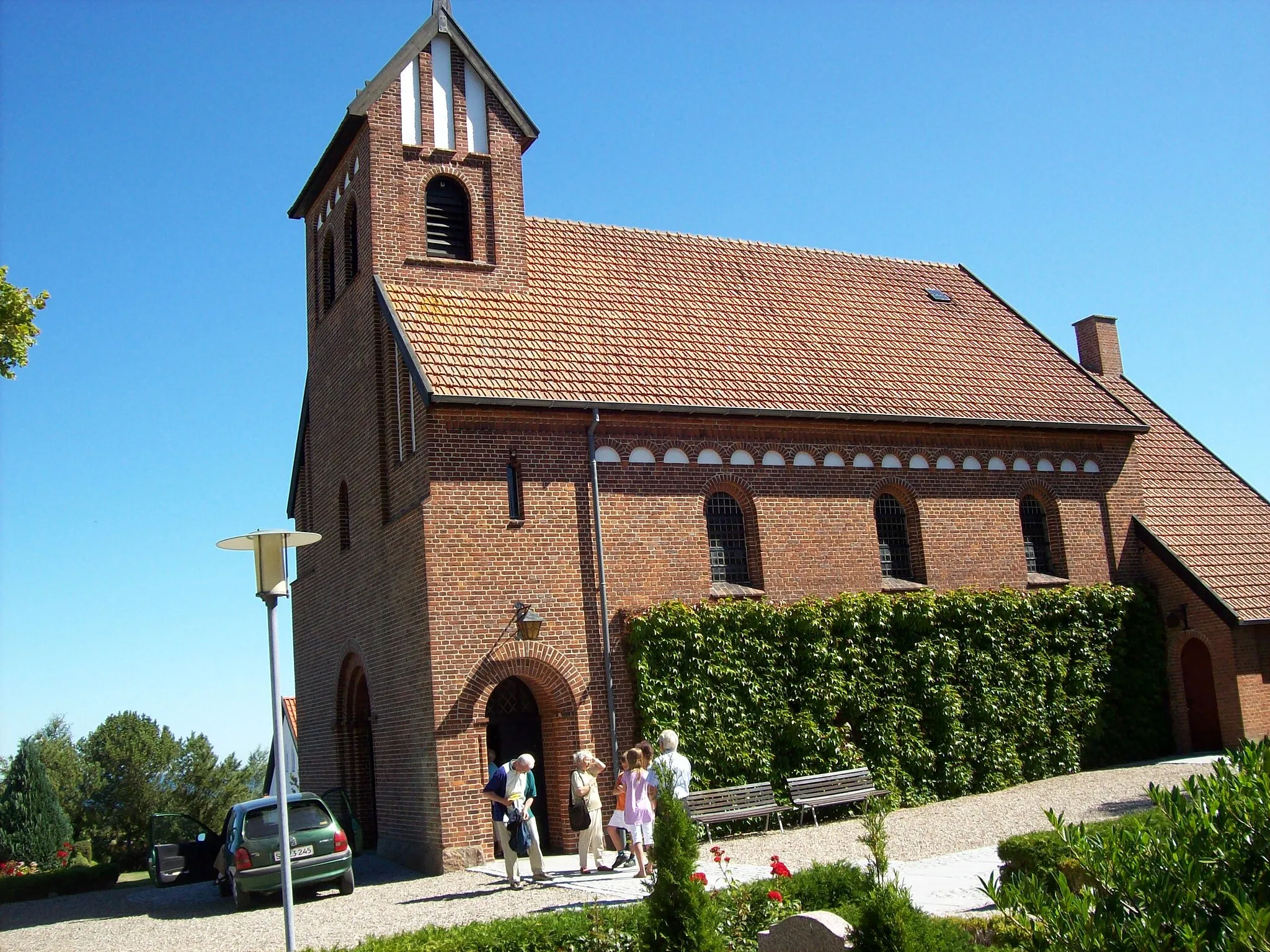 Photo showing: Church in Lumsås, Denmark