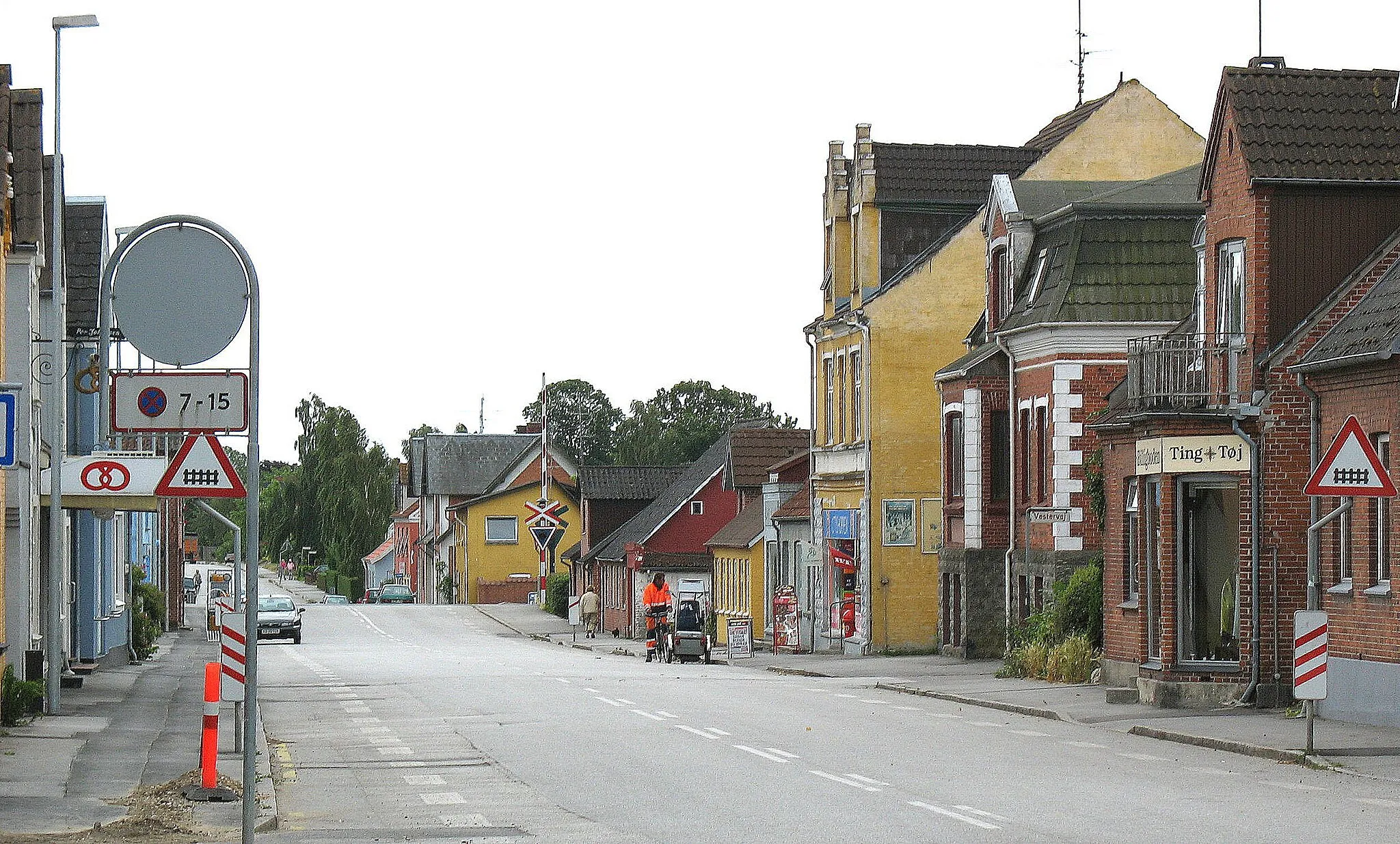 Photo showing: The small town "Søllested" located on the island Lolland in east Denmark.