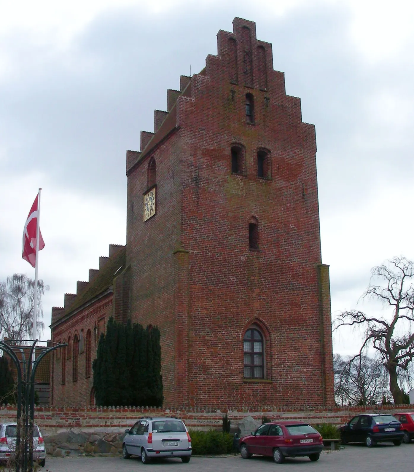 Photo showing: Borre Kirke, Borre, Møn, Denmark