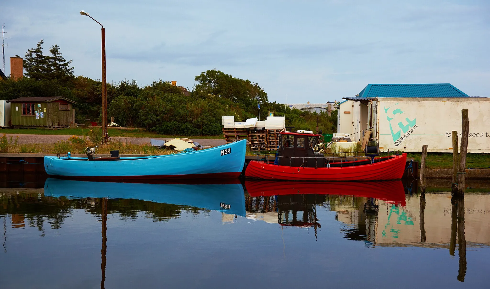 Photo showing: Kramnitse havn