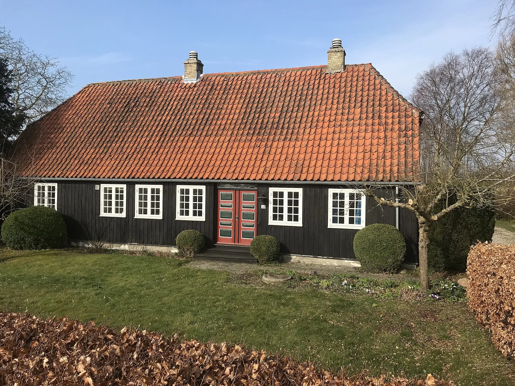 Photo showing: Hus på Grønsundsvej 239 i Karleby (Falster)