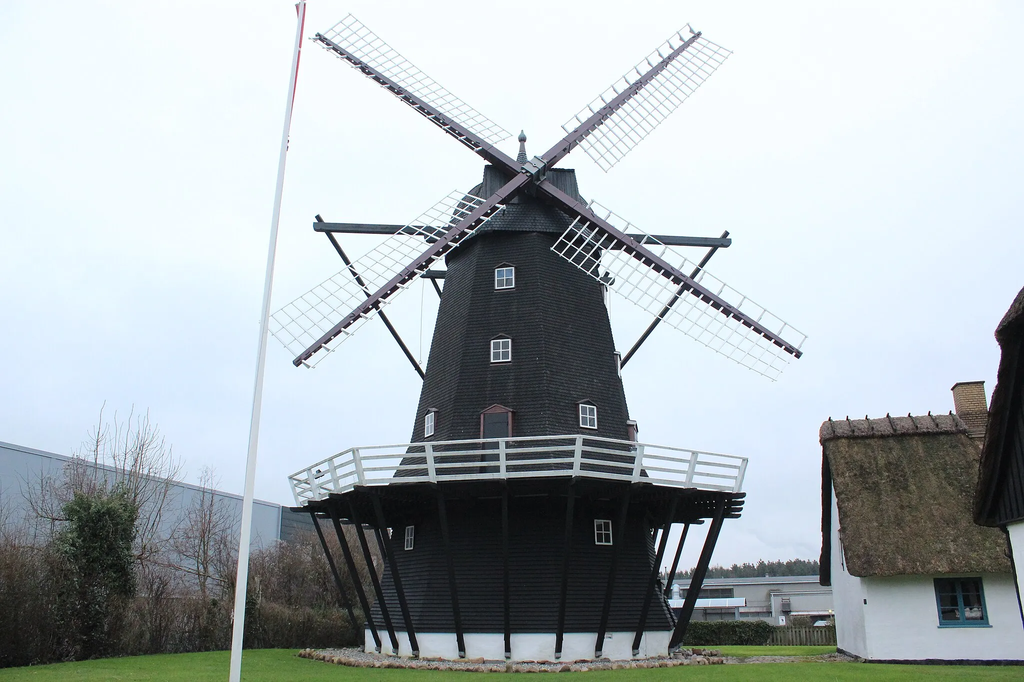 Photo showing: Ejegod Mølle i Nykøbing-Falster