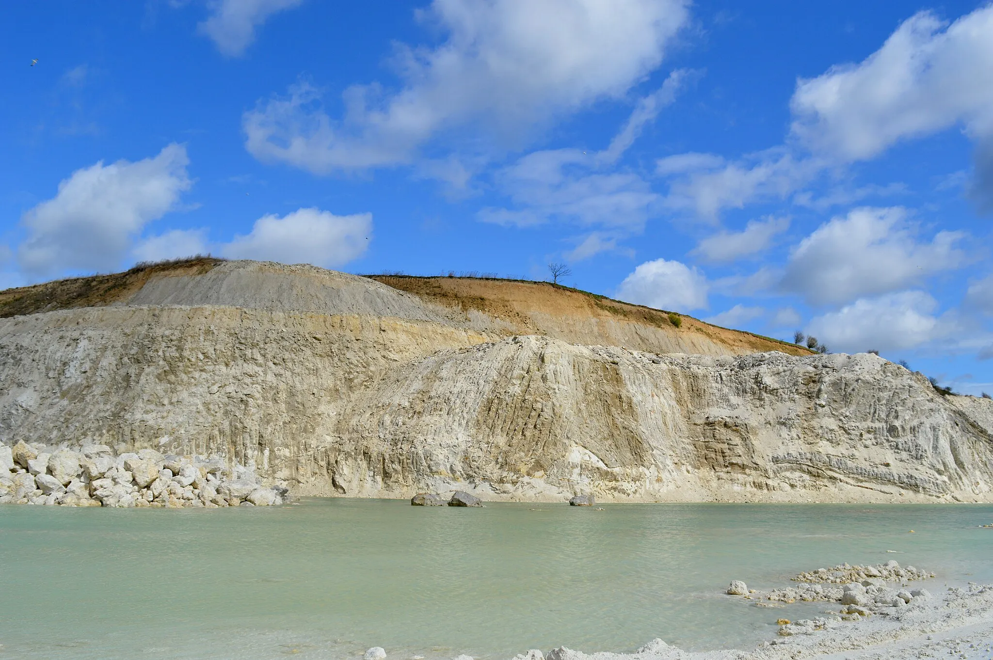 Photo showing: Faxe Kalkbrud