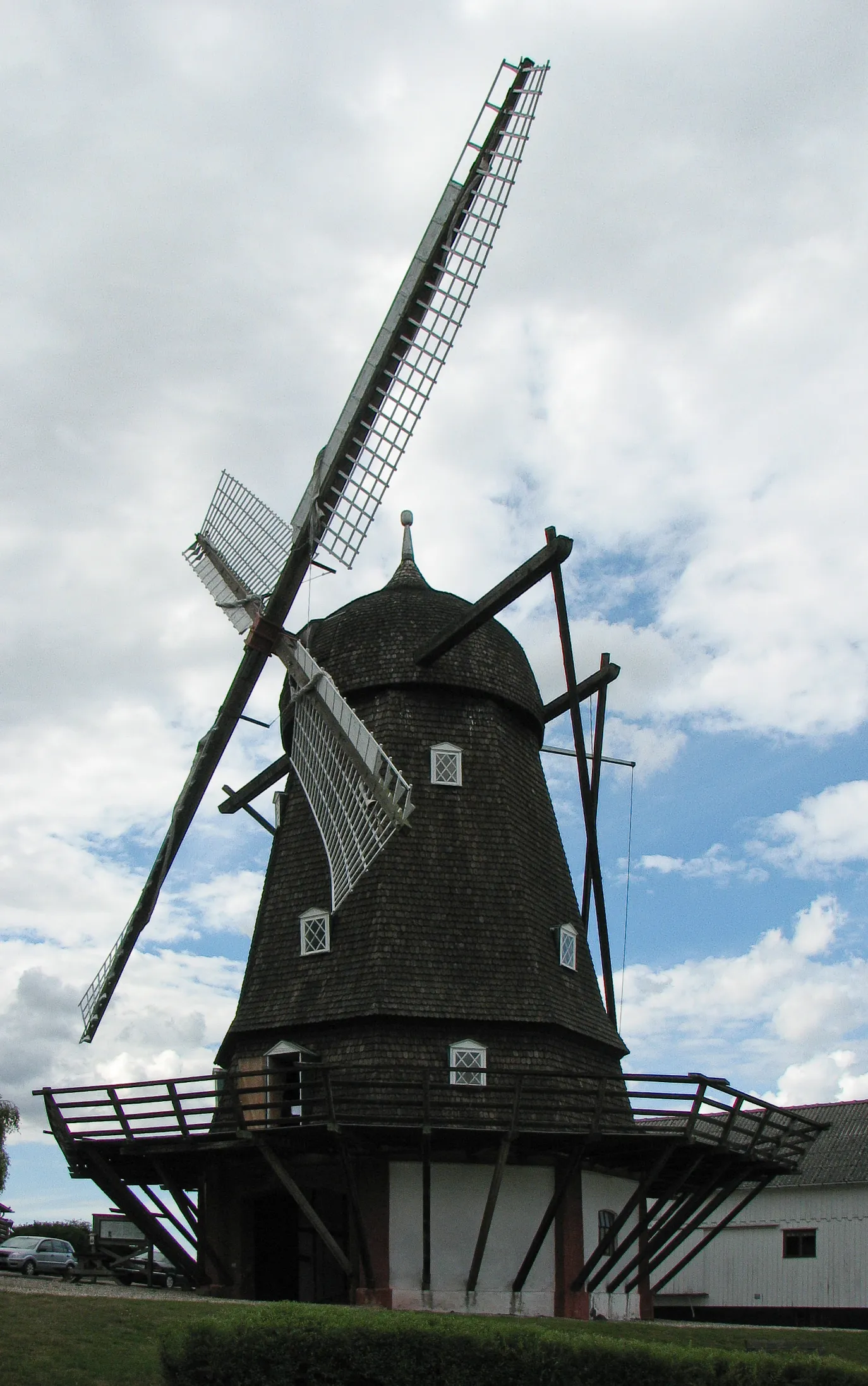 Photo showing: Nørre Jernløse windmill in Denmark