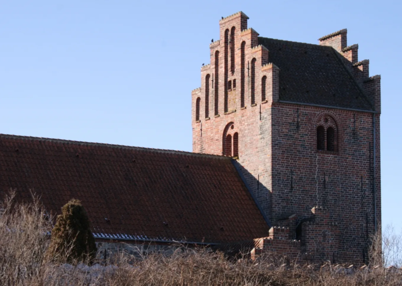 Photo showing: The parish church of Viskinge, Sealand, Denmark.