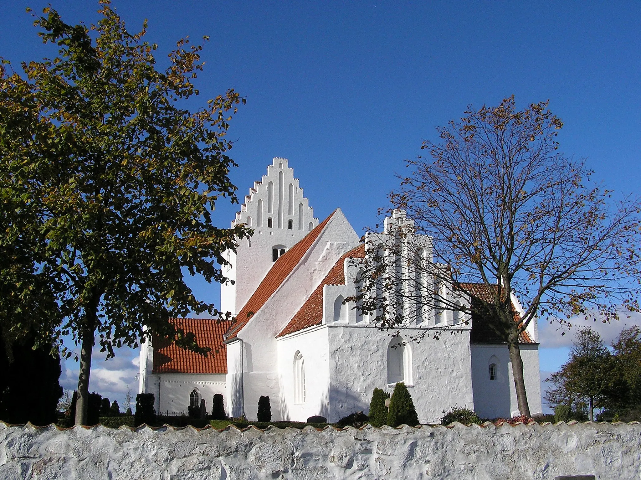 Photo showing: Kastrup Kirke, Vordingborg set fra øst-sydøst