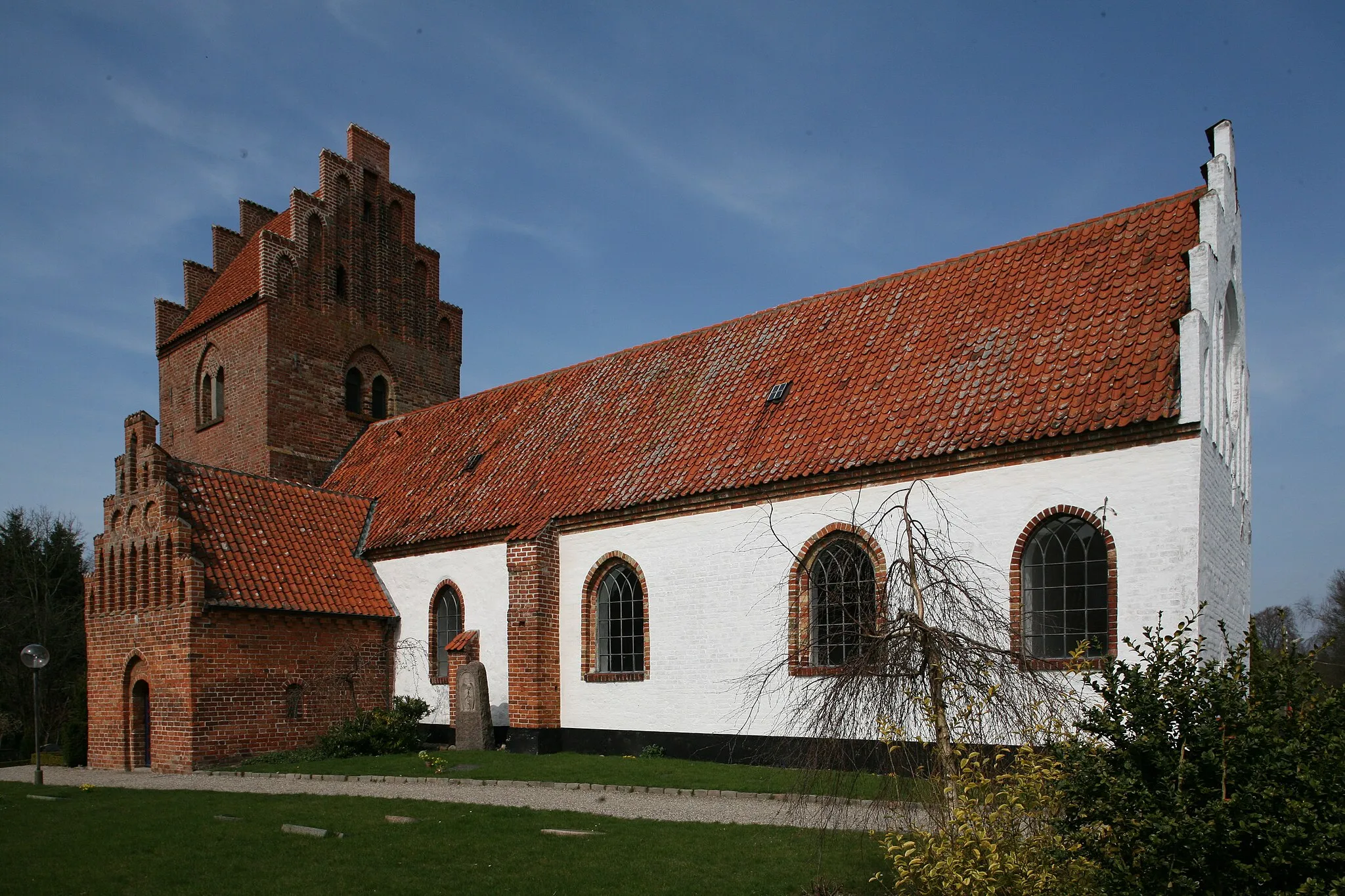 Photo showing: Vigersted church in Ringsted kommune, Denmark