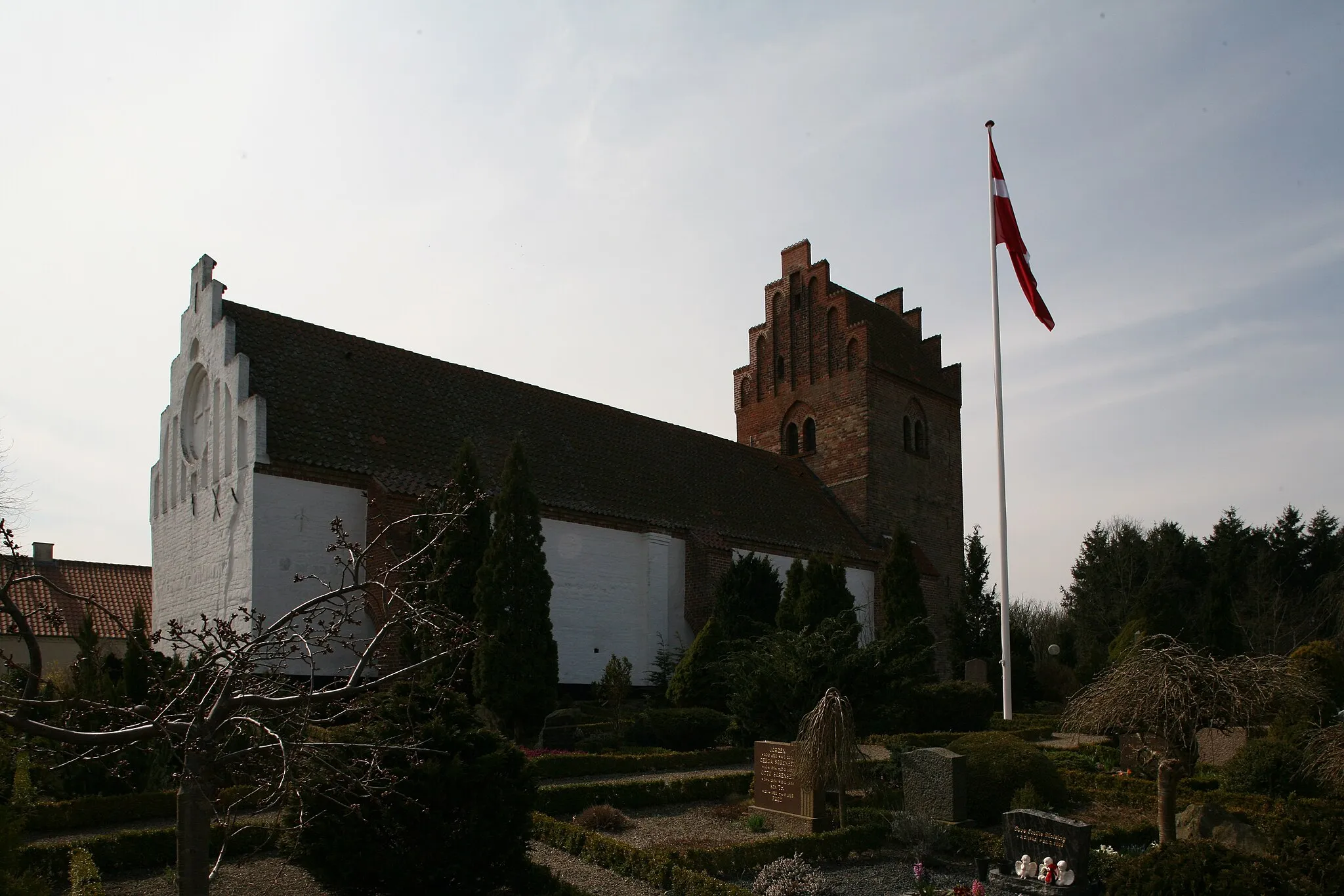 Photo showing: Vigersted church in Ringsted kommune, Denmark