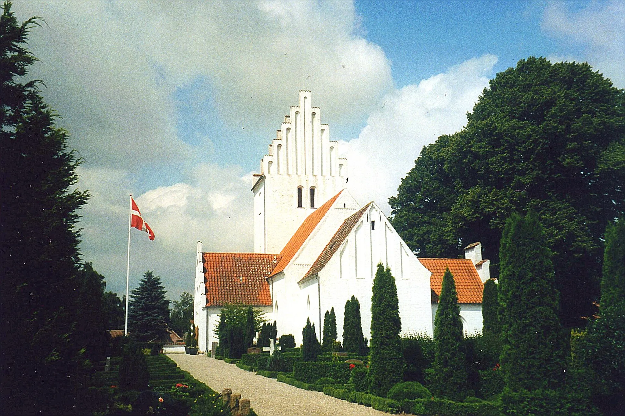 Photo showing: Teestrup Kirke, Teestrup Sogn, Faxe Kommune
