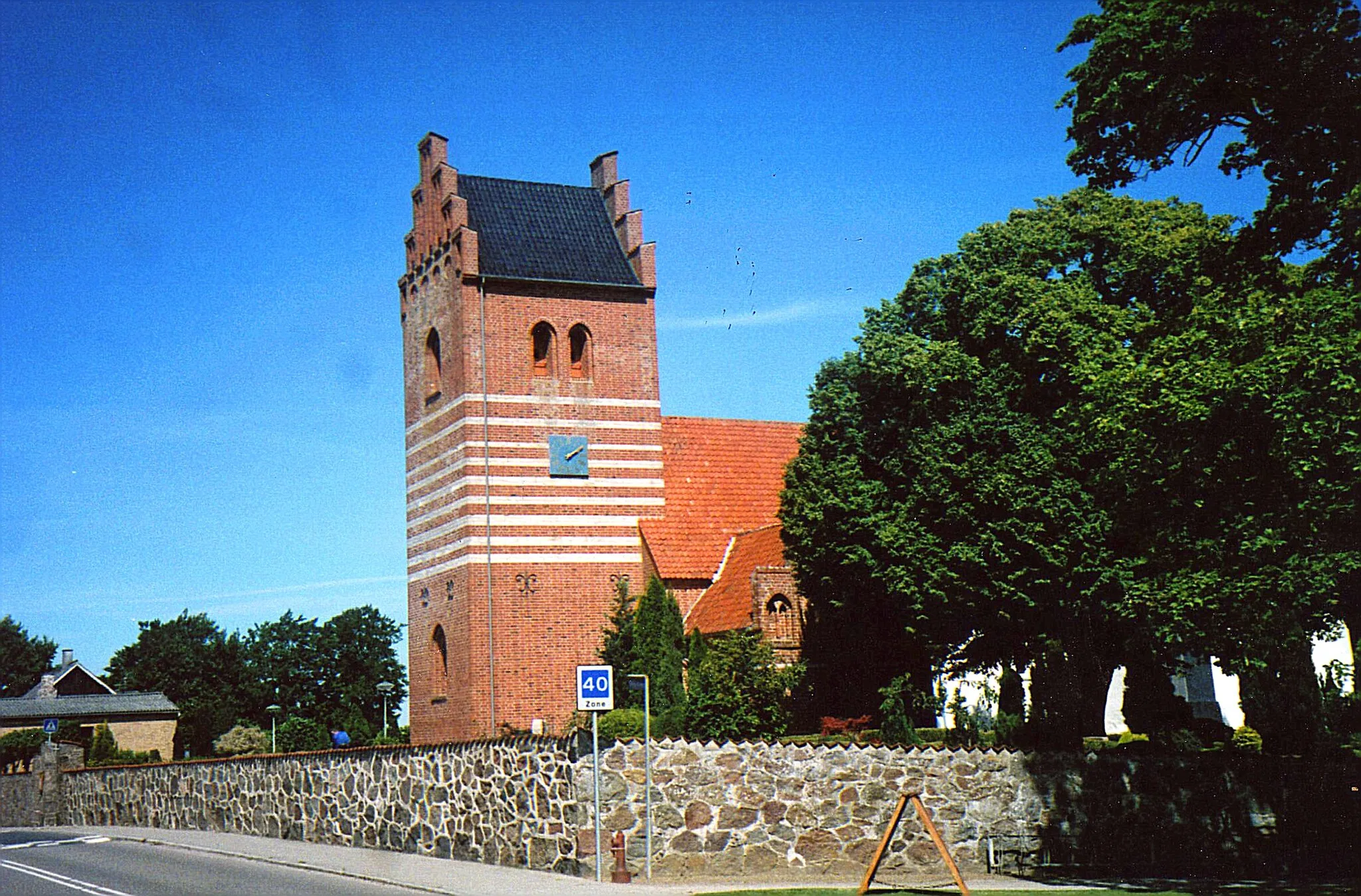Photo showing: Kongsted Kirke, Kongsted, Faxe Kommune