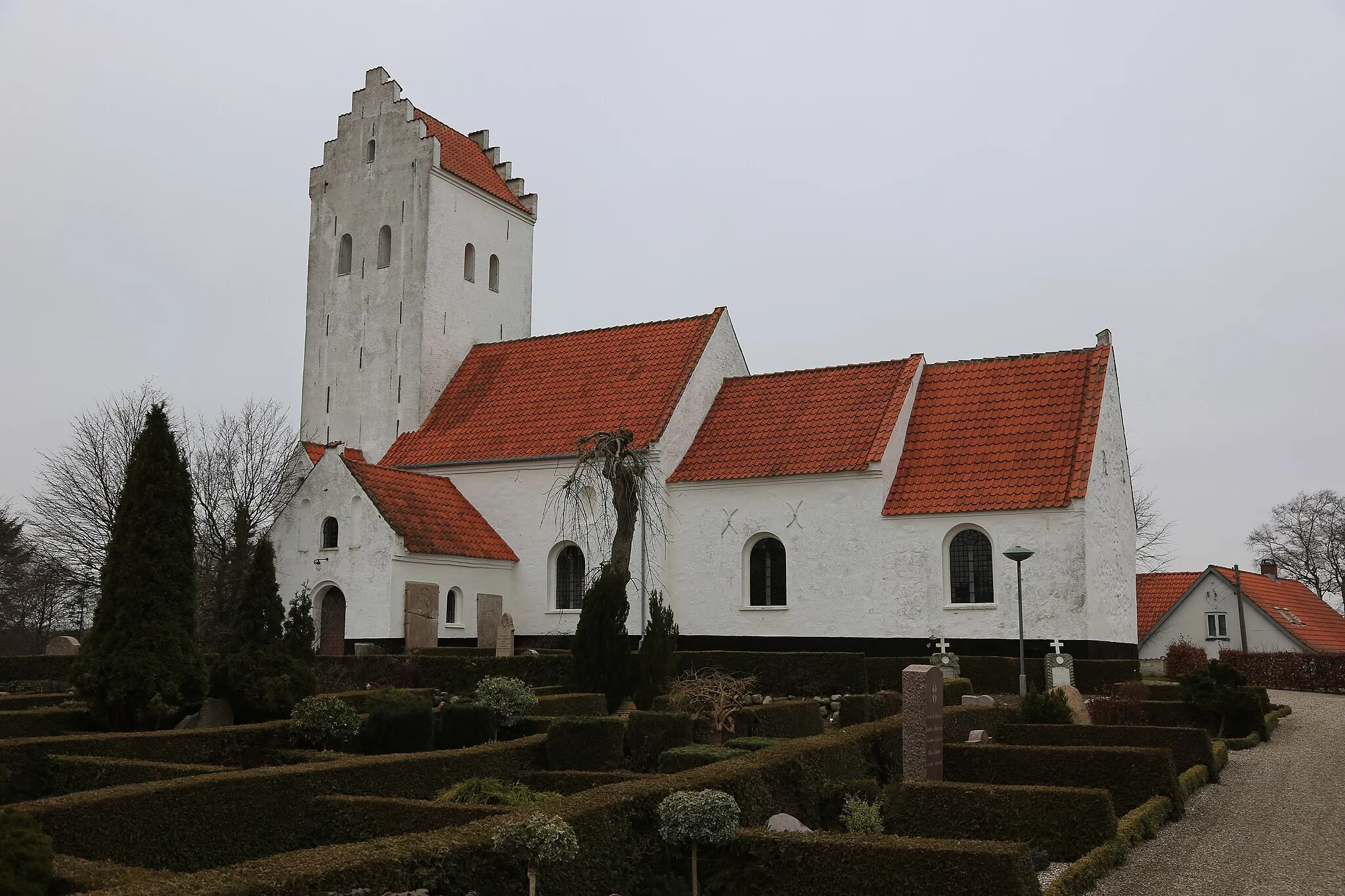 Photo showing: Holme-Olstrup church, Næstved, Denmark