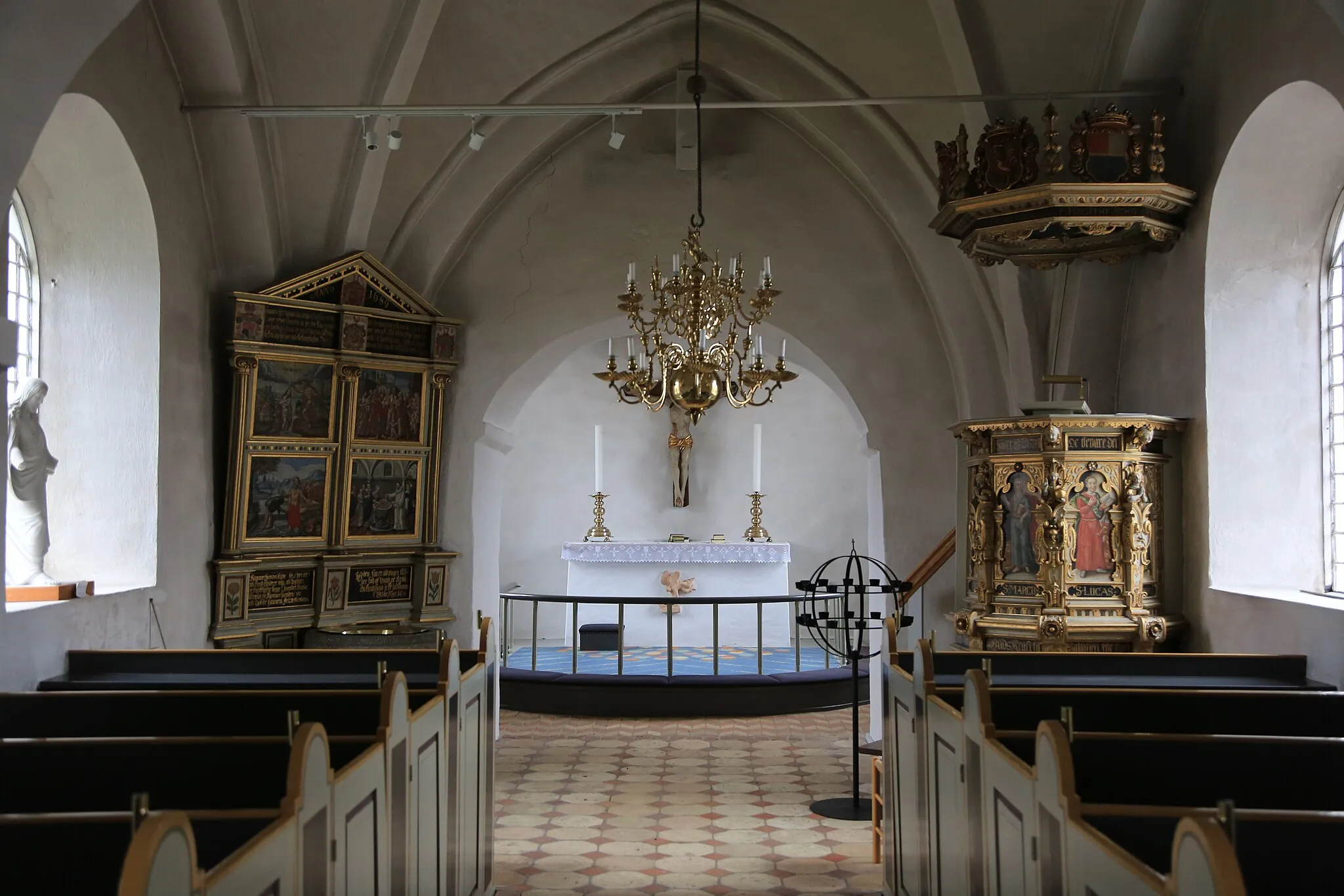 Photo showing: Holme-Olstrup church, Næstved, Denmark