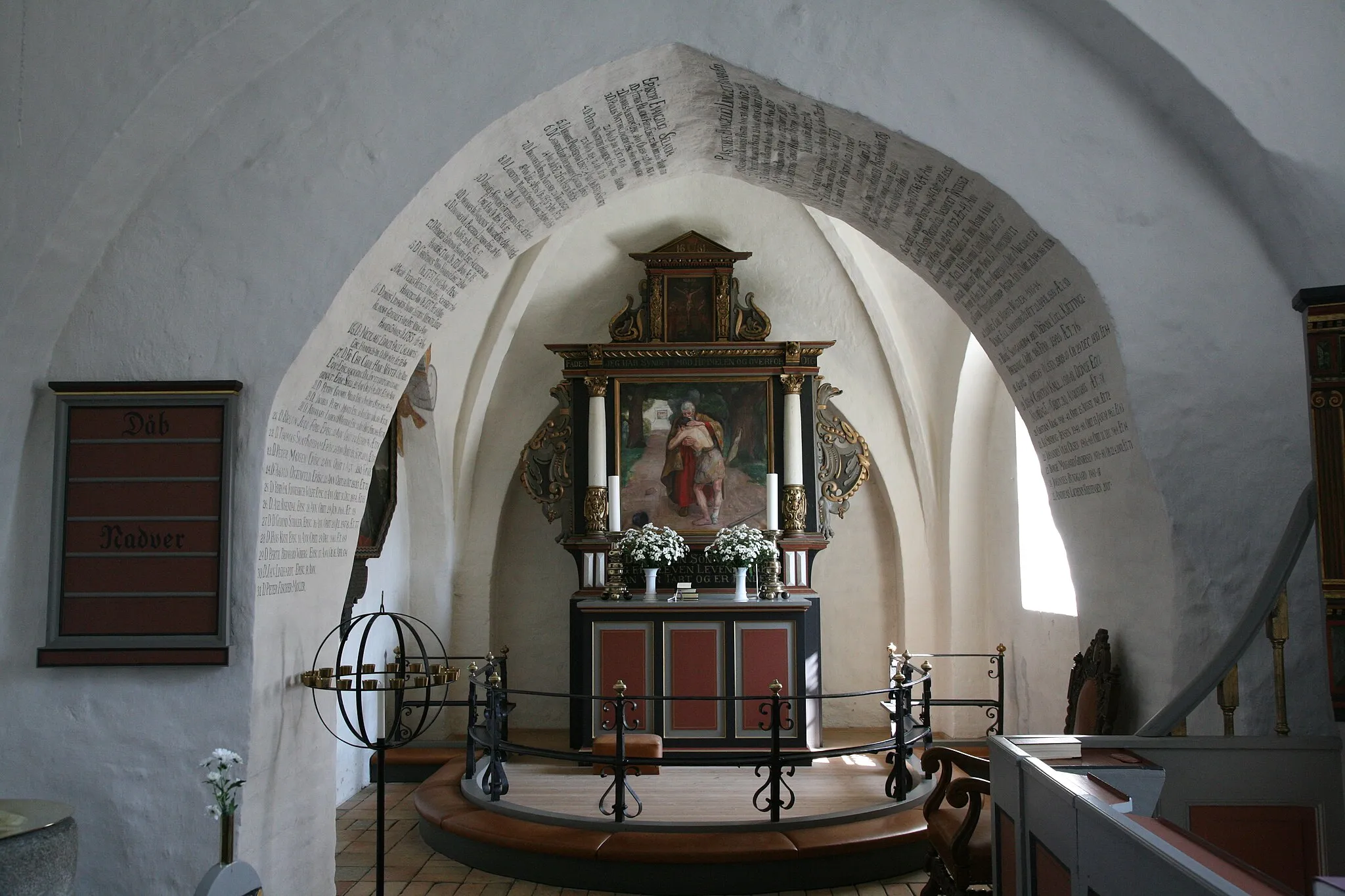 Photo showing: Lynge church near Sorø