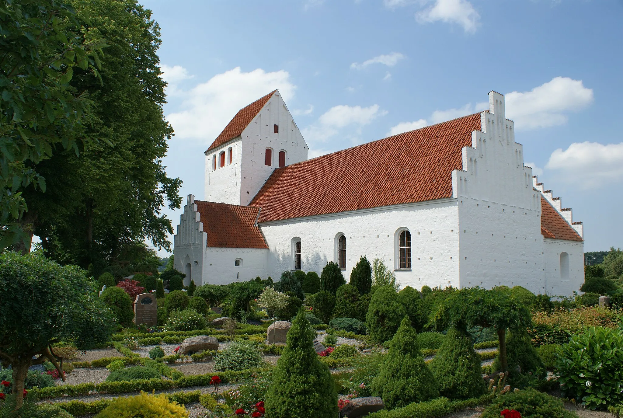 Photo showing: Undløse Kirke (ca. 1170-86)
