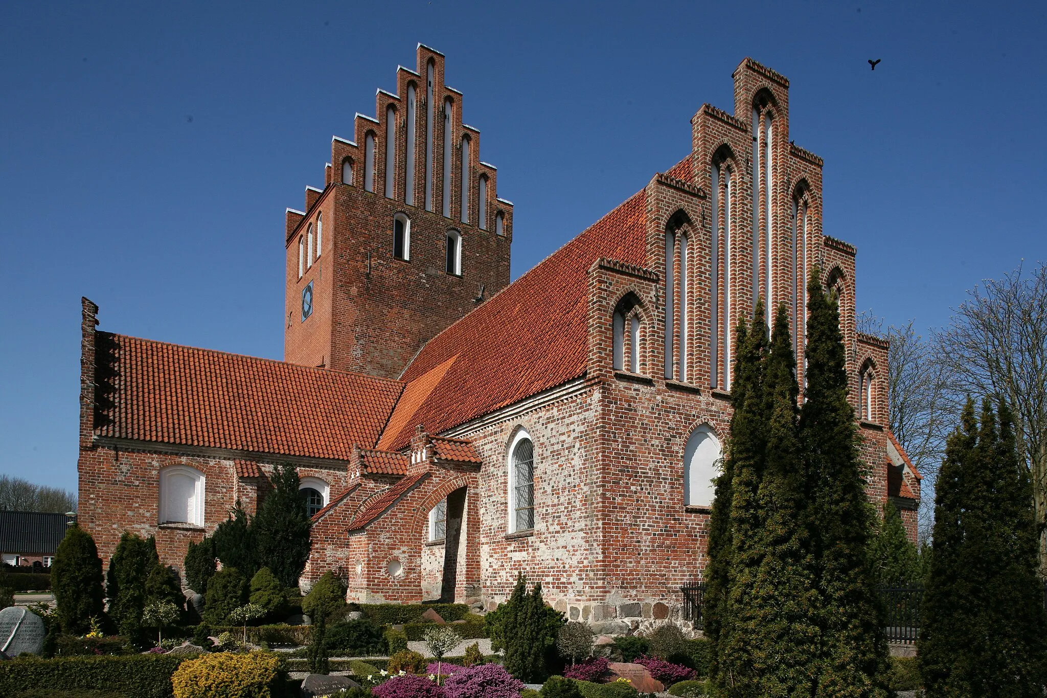 Photo showing: Boeslunde church near Korsør, Denmark