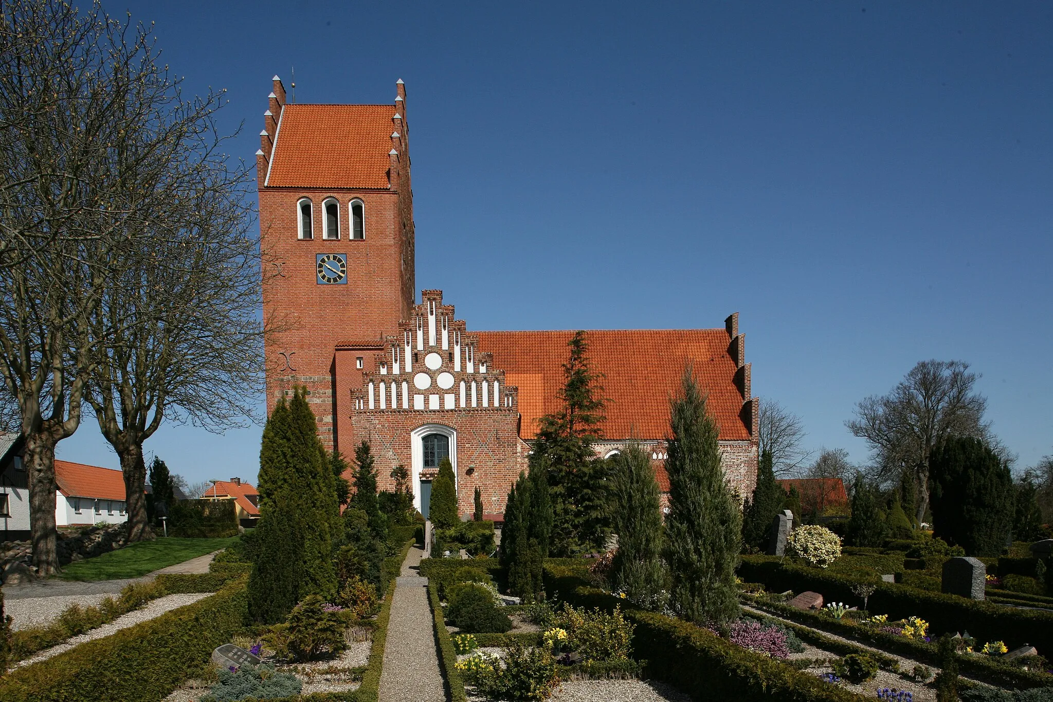 Photo showing: Boeslunde church near Korsør, Denmark