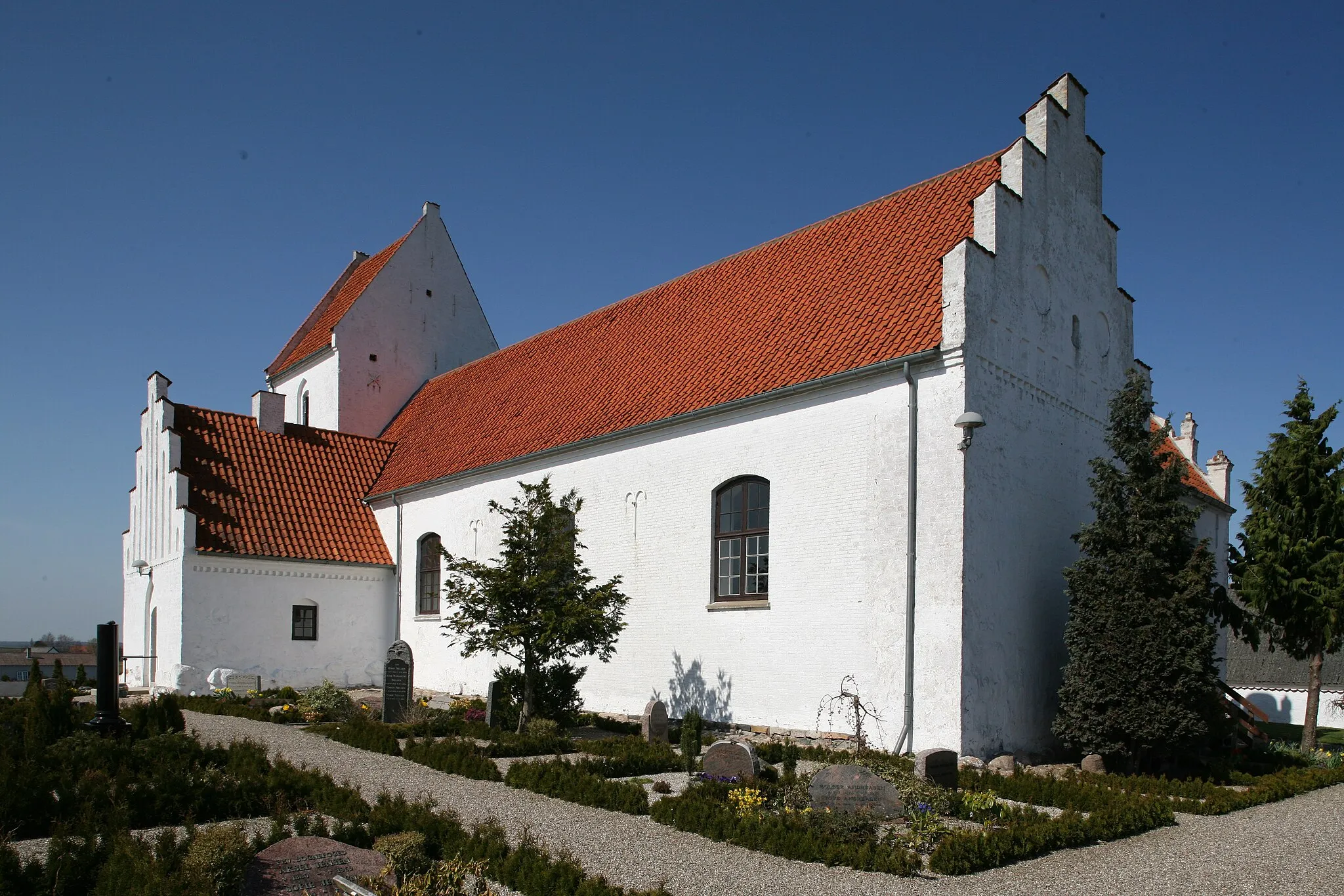 Photo showing: Hyllinge church in Denmark