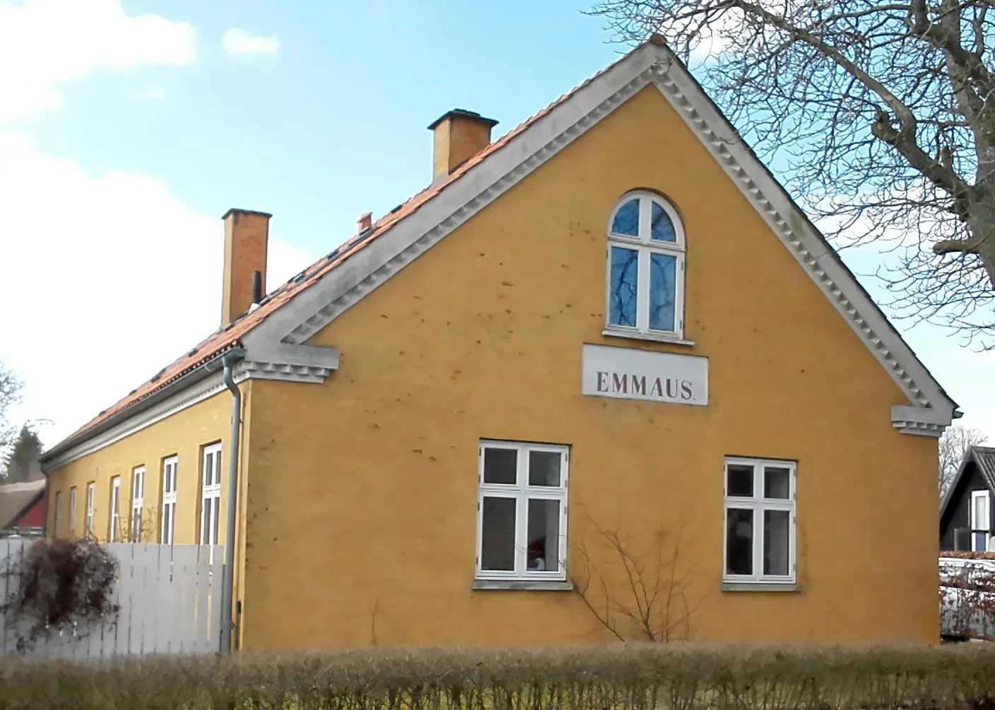 Photo showing: Det gamle missionshus Emmaus i Kirke Såby