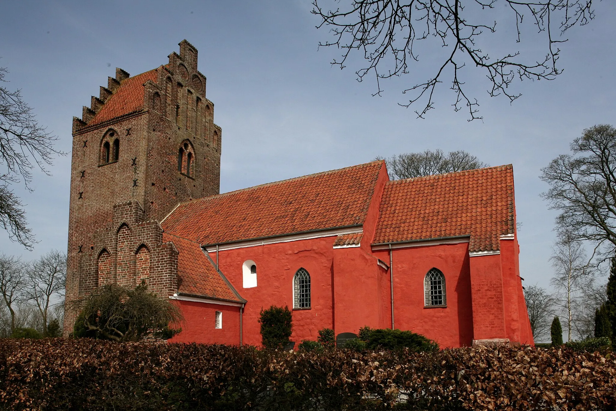 Photo showing: Sigersted church near Ringsted, Denmark