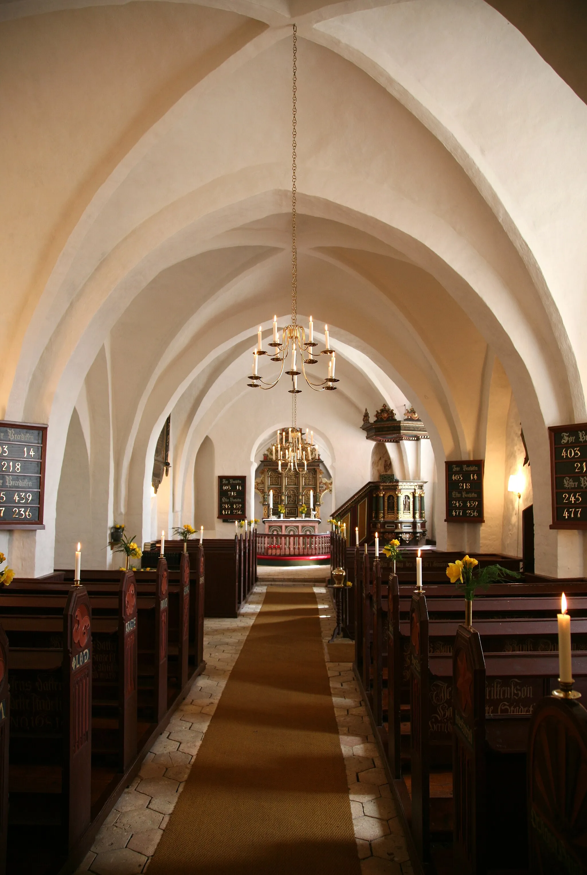 Photo showing: Sigersted church near Ringsted, Denmark