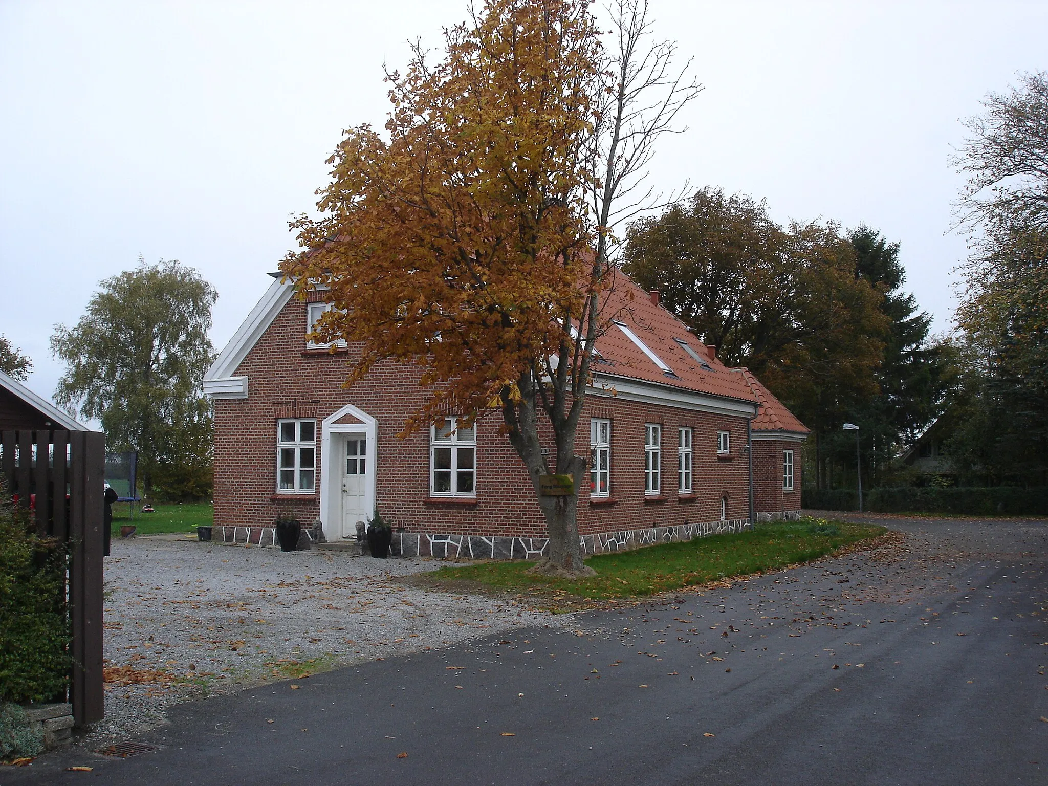 Photo showing: Farendløse Station fra SV