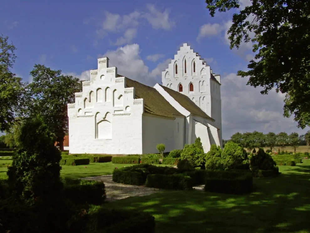 Photo showing: Asperup kirke (Middelfart) fra nordøst