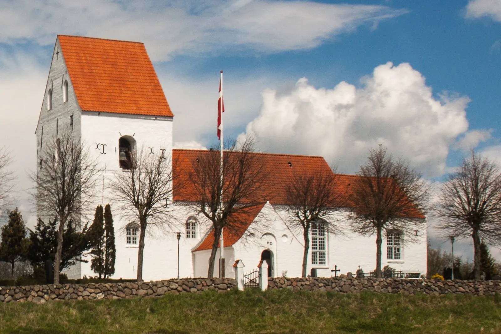 Photo showing: Egeskov Kirke,danish church,sitatuated in the hamlet Egeskov, app. five kilometers north off Fredericia.