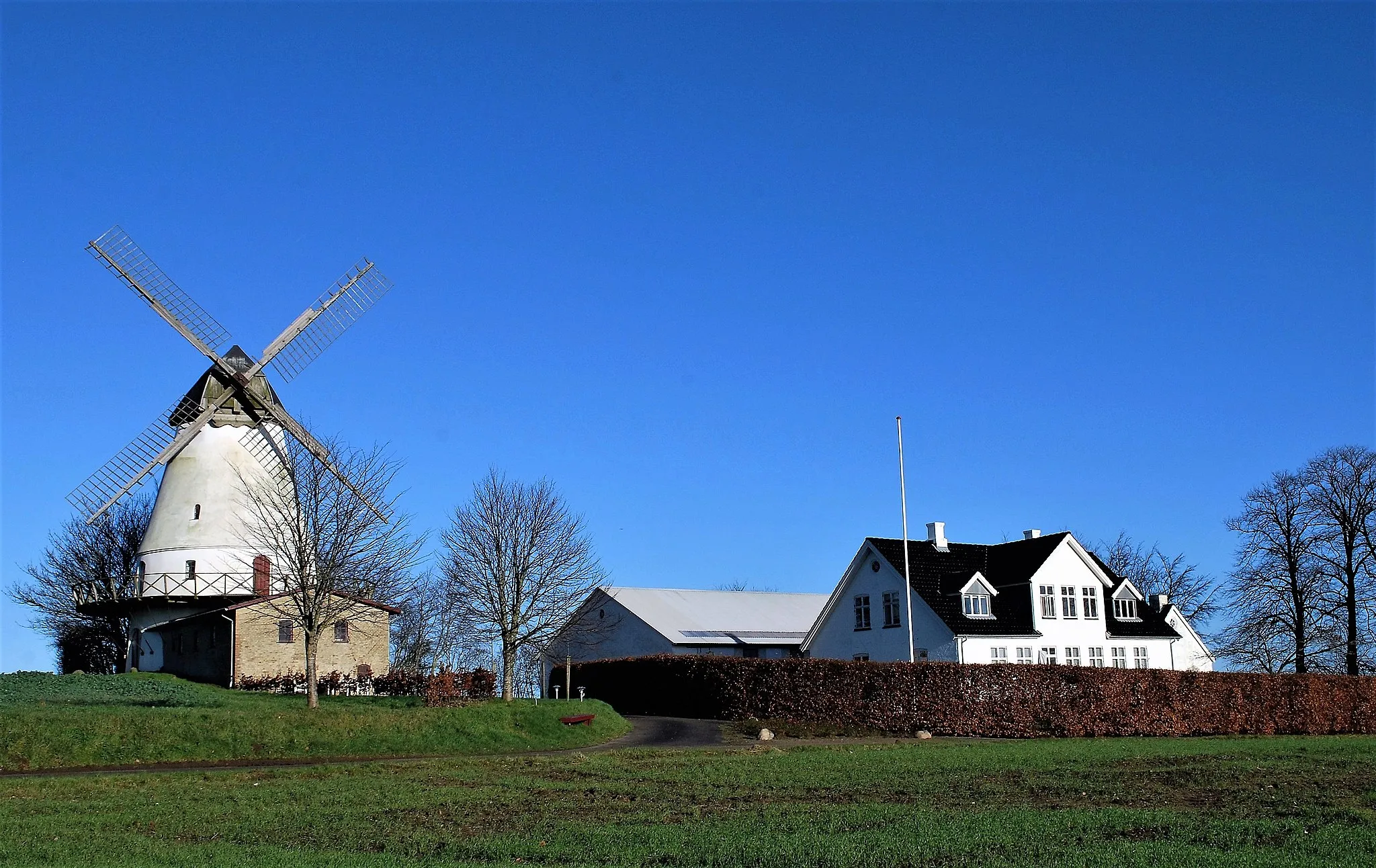 Photo showing: Nybøl Mølle, Sønderborg, Danmark