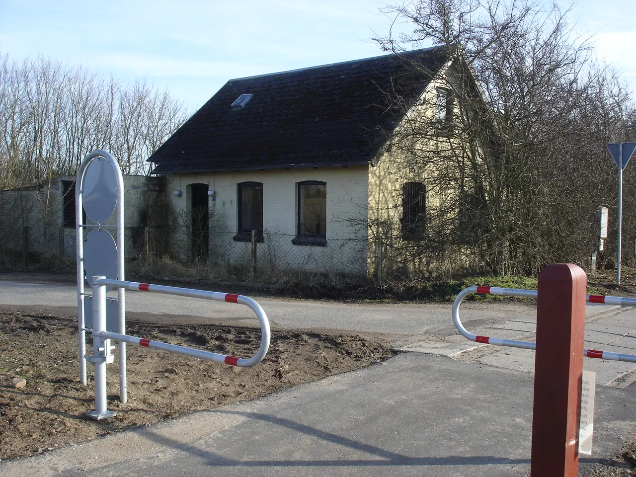 Photo showing: Hågerup billetsalgssted, senere trinbræt