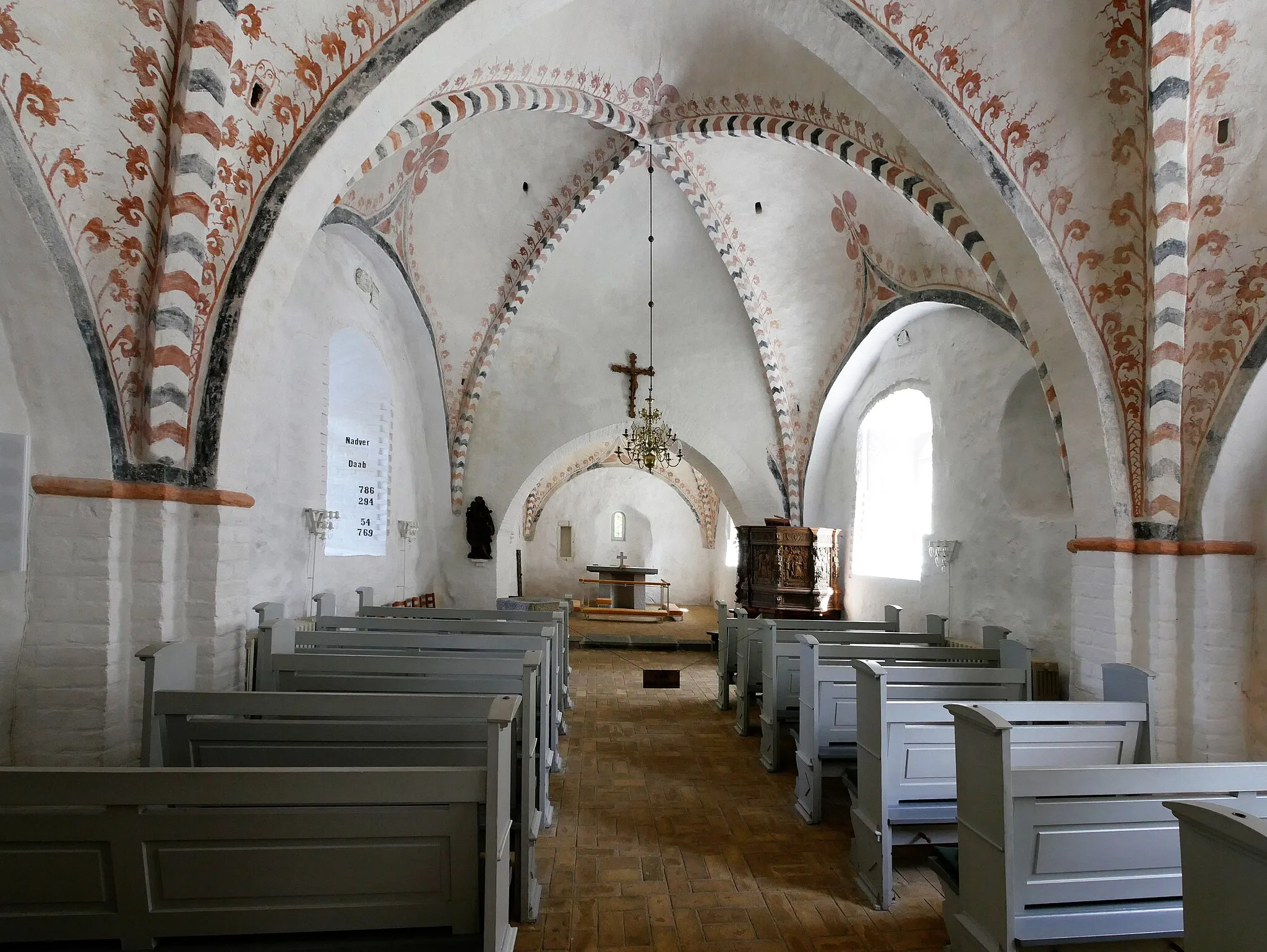 Photo showing: Sandager Kirke - Aussenansicht von Süden