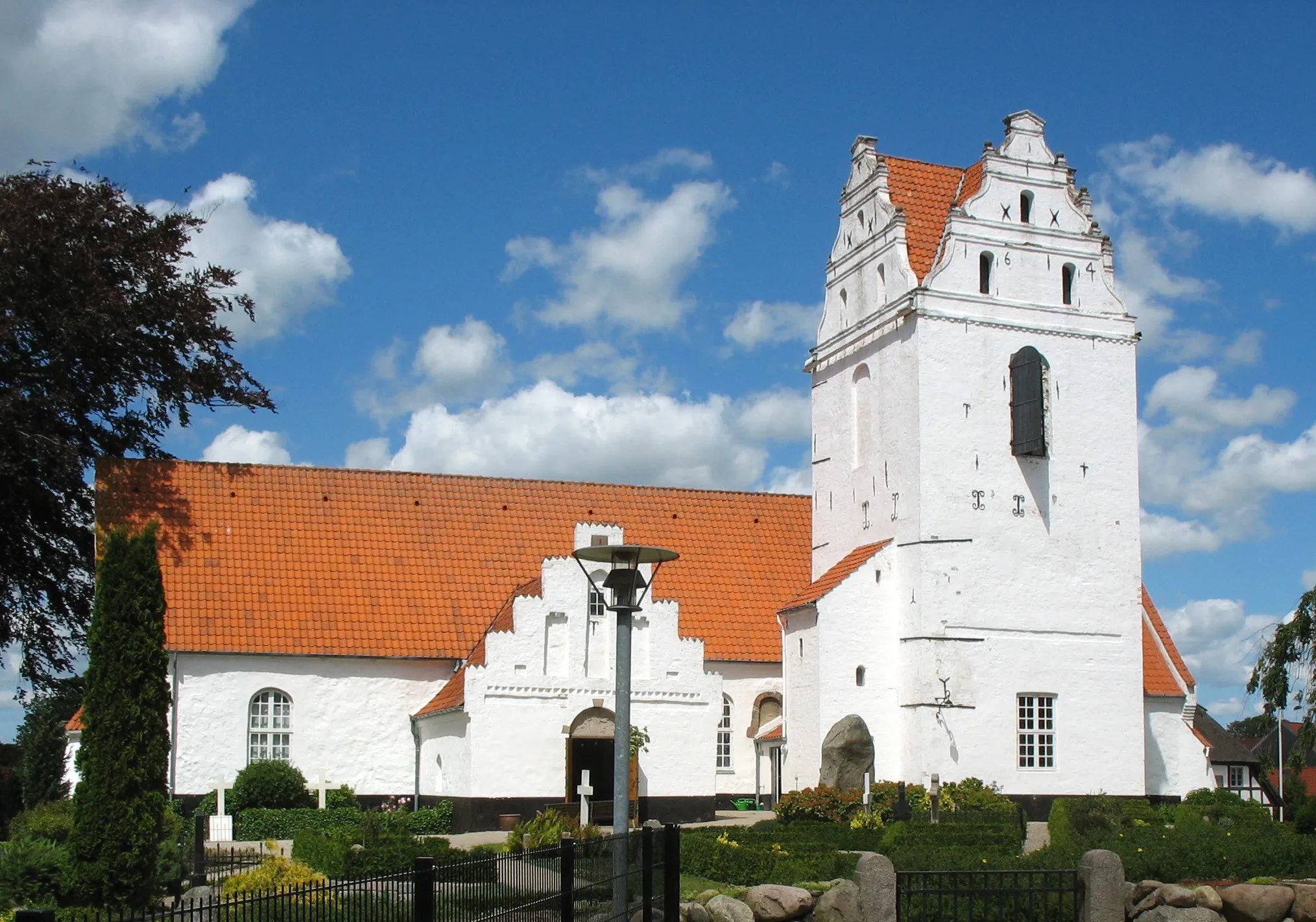 Photo showing: Ringe Kirke (Church) in the Danish town "Ringe" (on the island Funen)