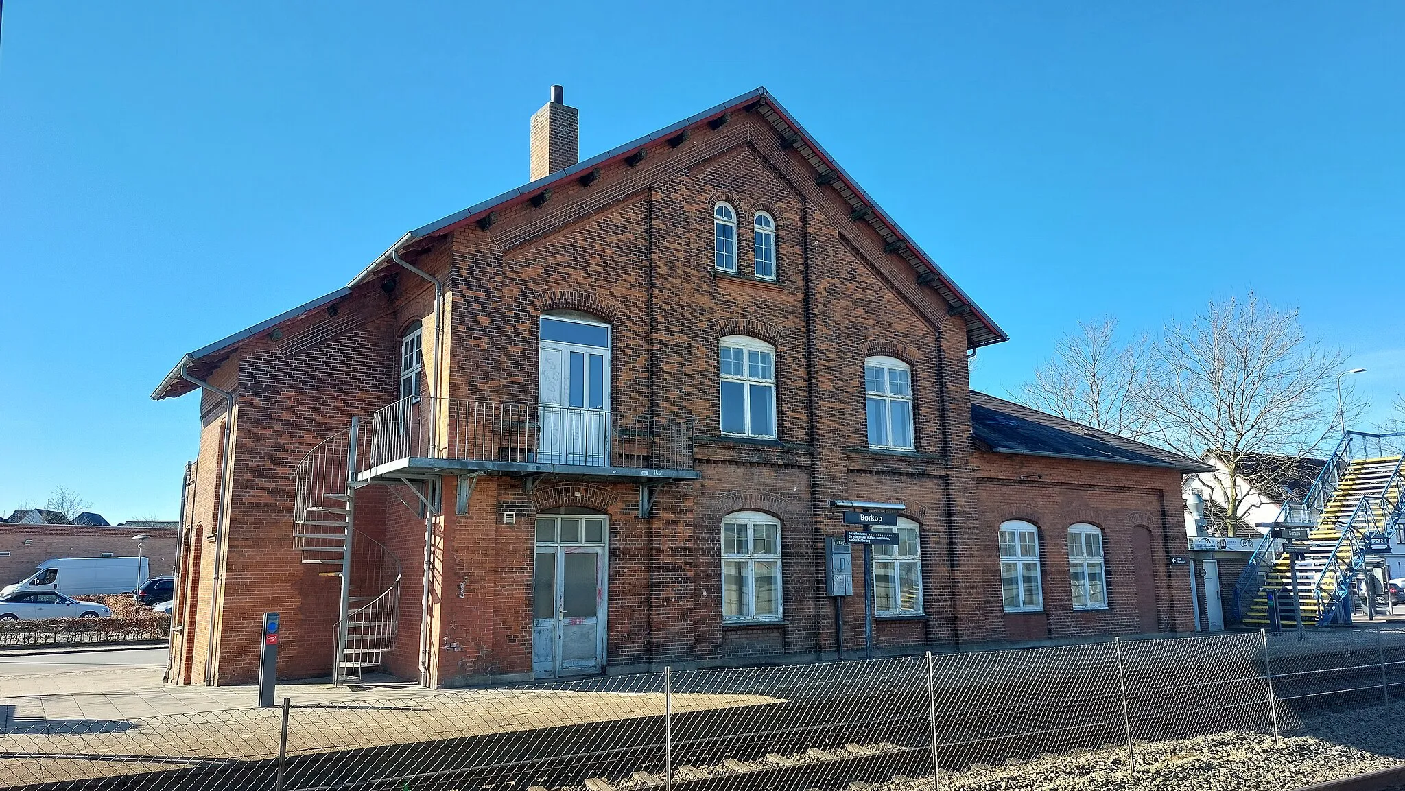Photo showing: Børkop Station