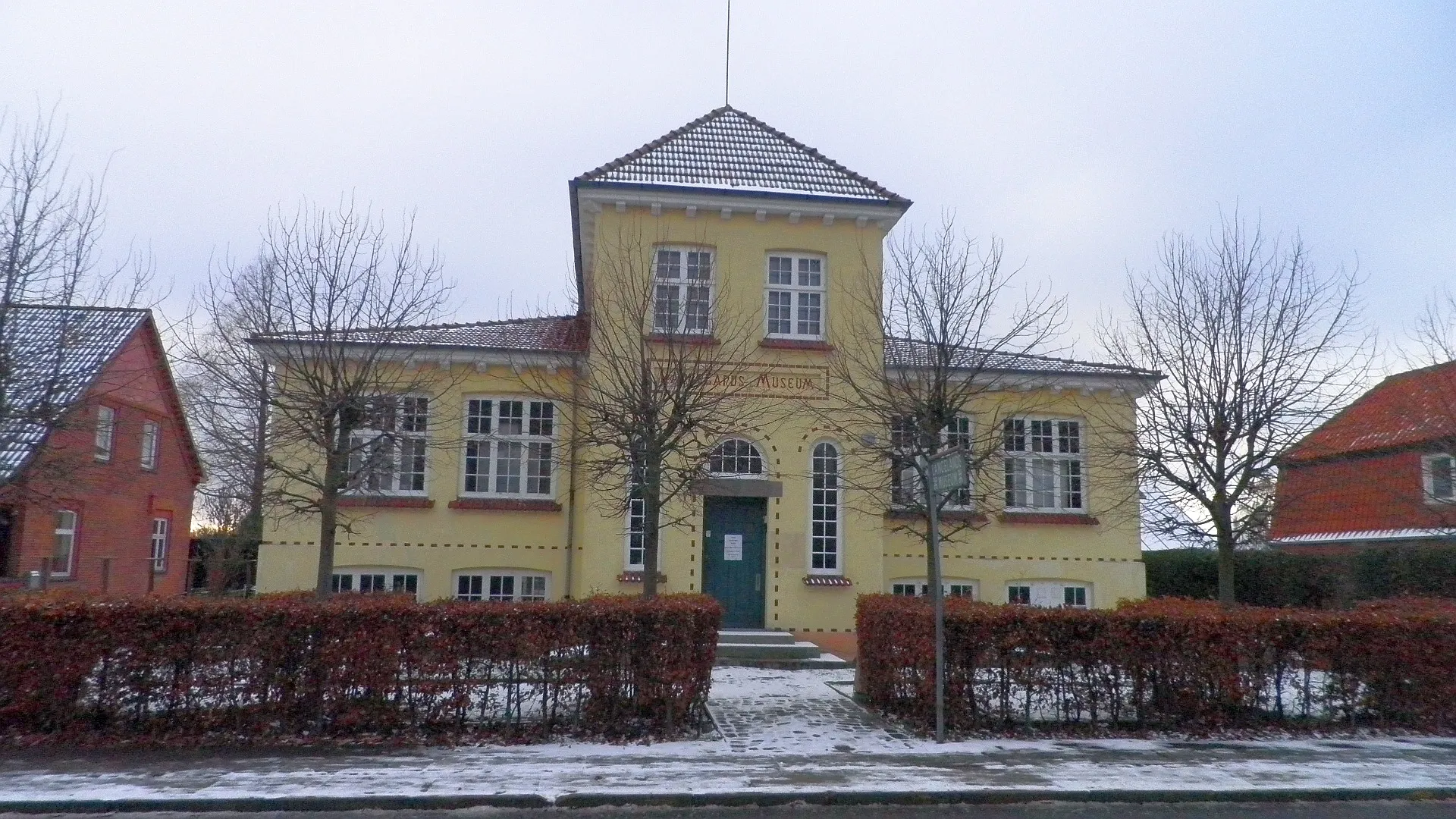 Photo showing: Langelands Museum på Jens Winthersvej i Rudkøbing